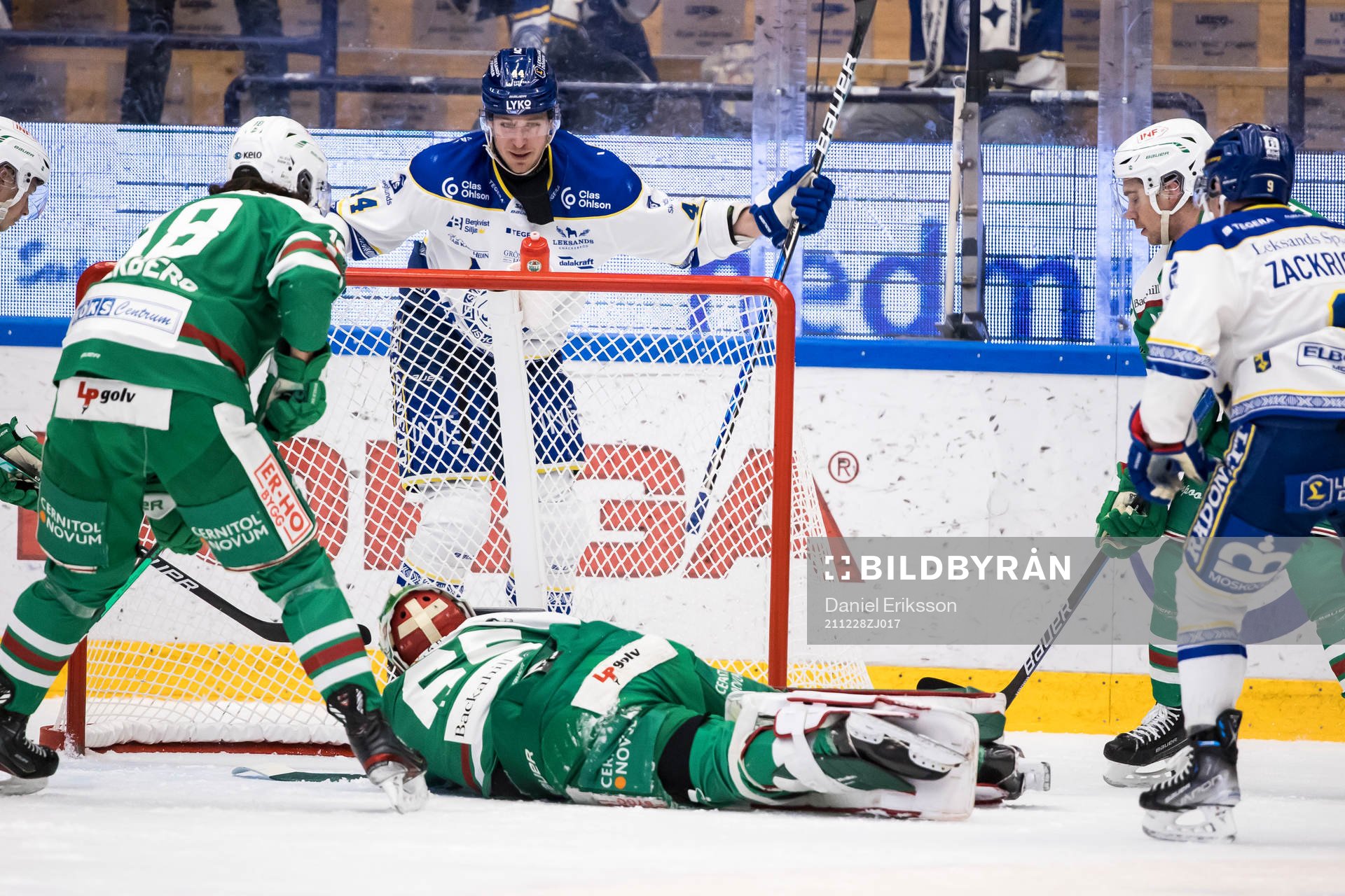 Leksands Carter Ashton jubel