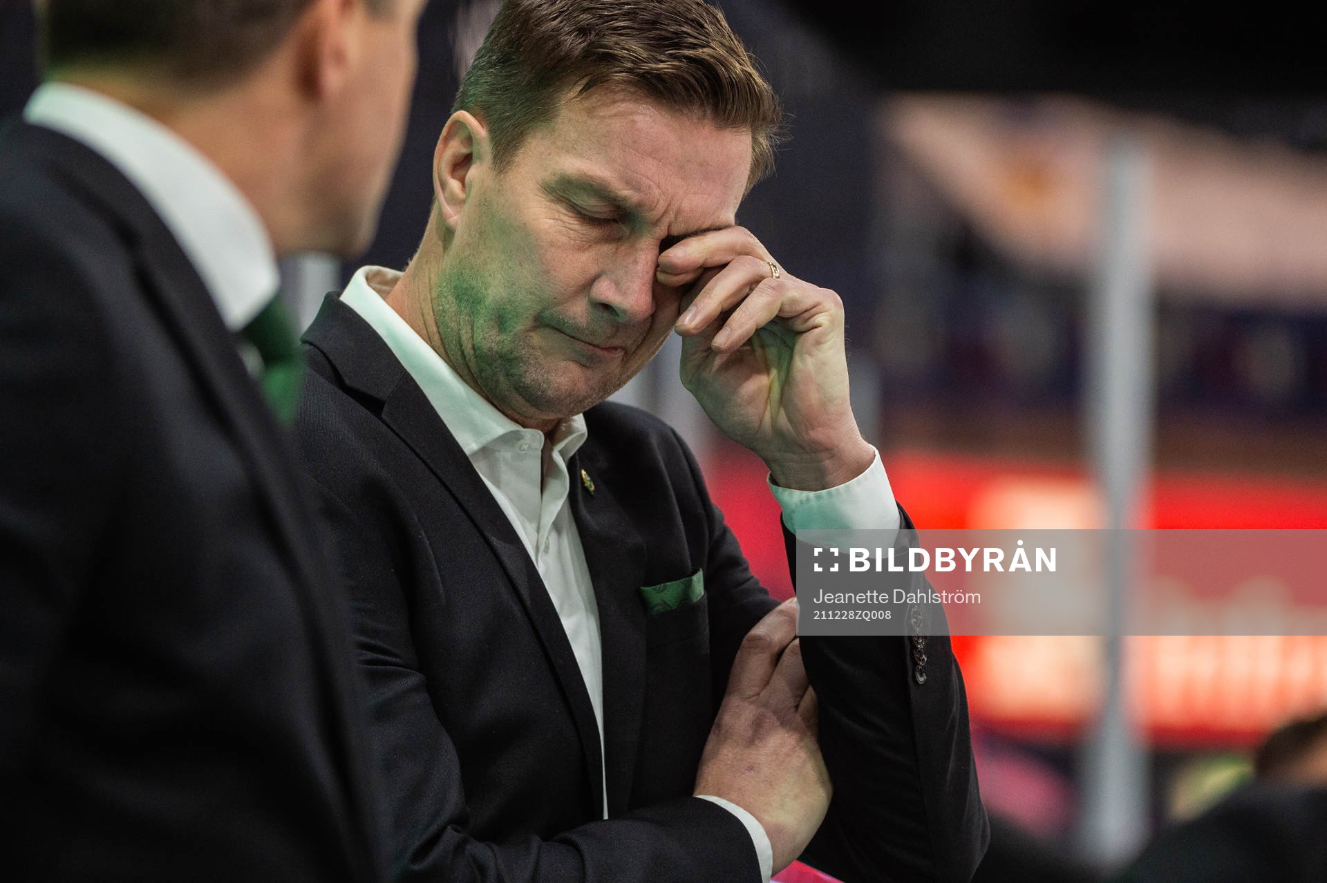 Färjestads tränare Johan Pennerborn