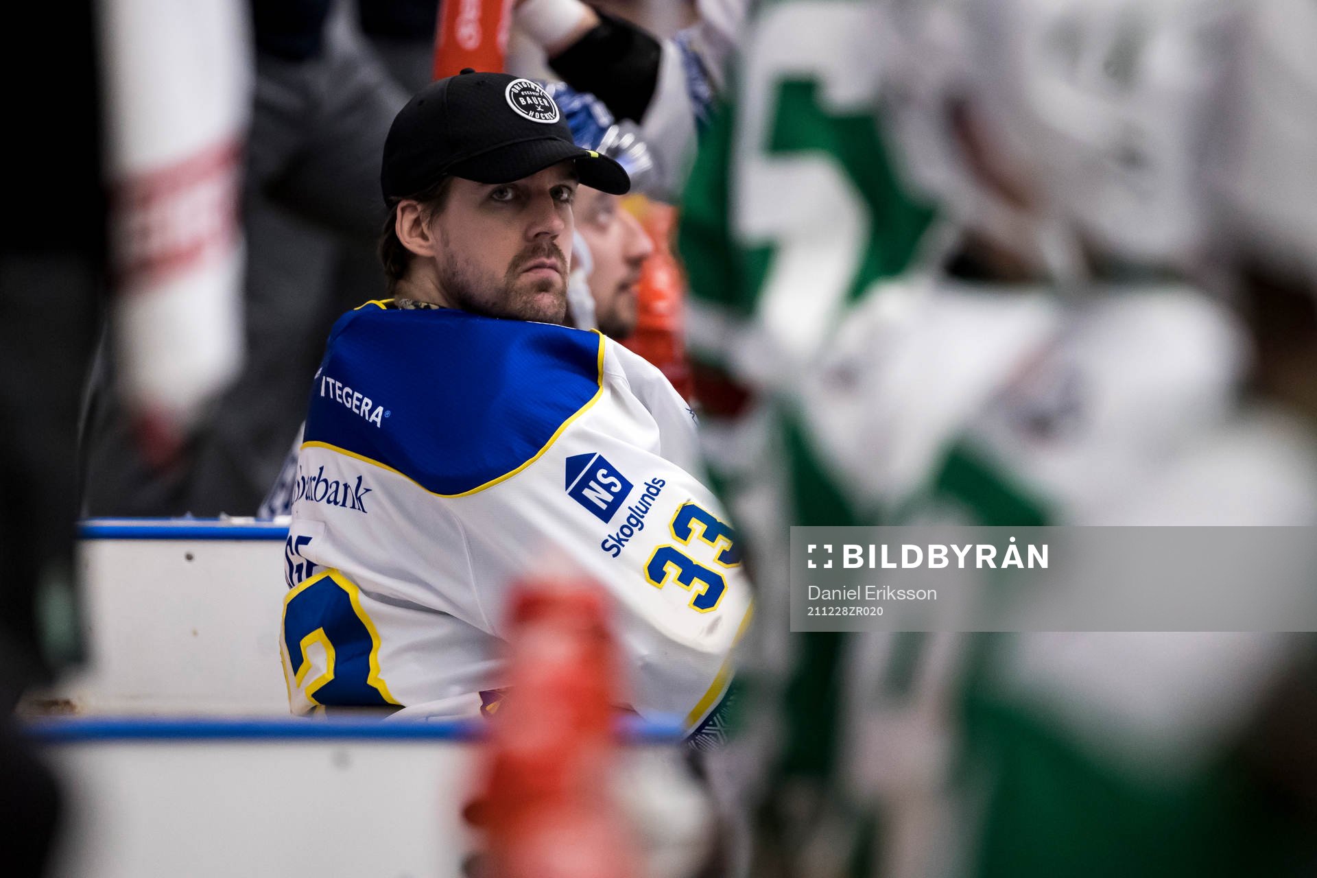 Leksands målvakt Axel Brage