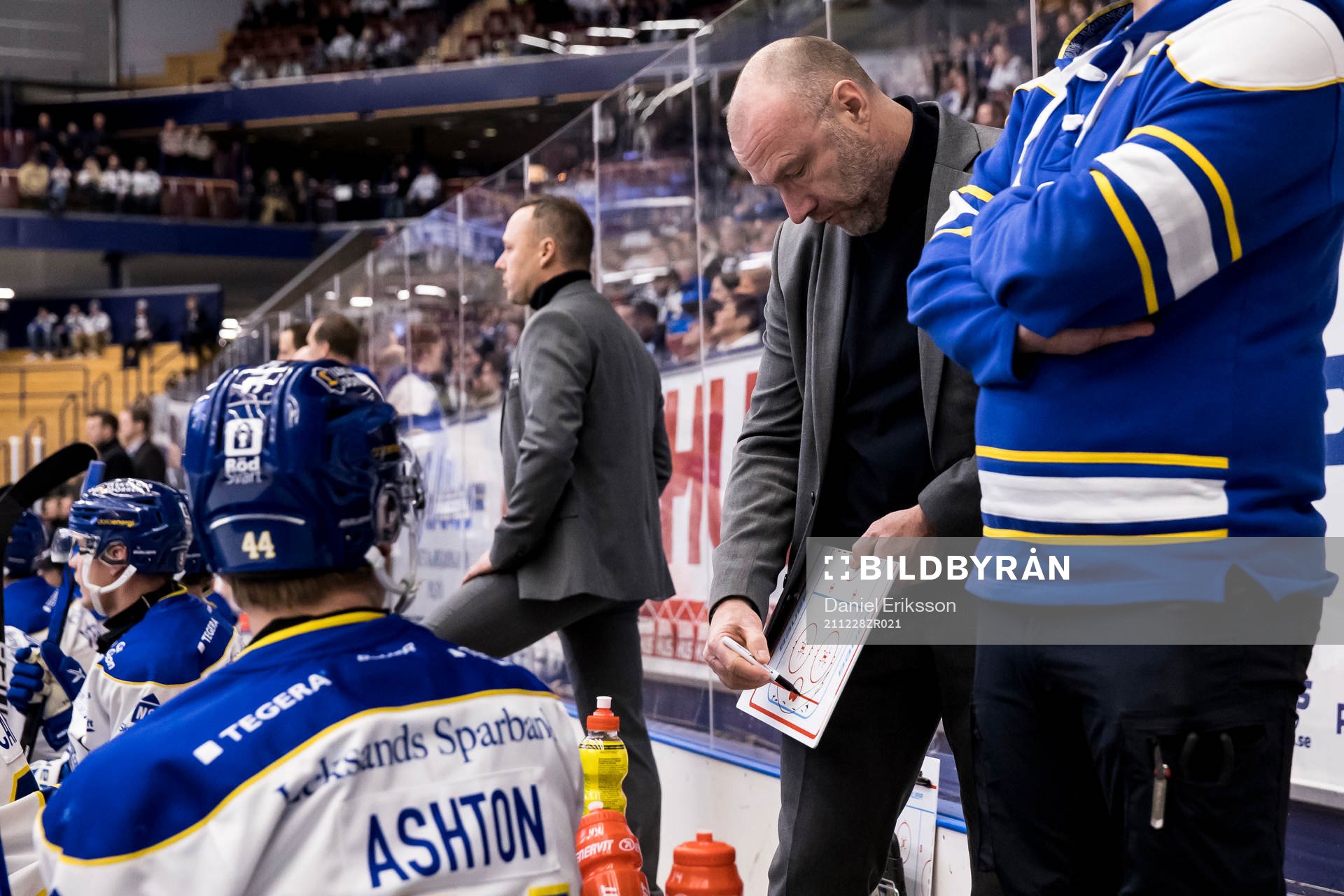 Leksands assisterande tränare Fredrik Hallberg