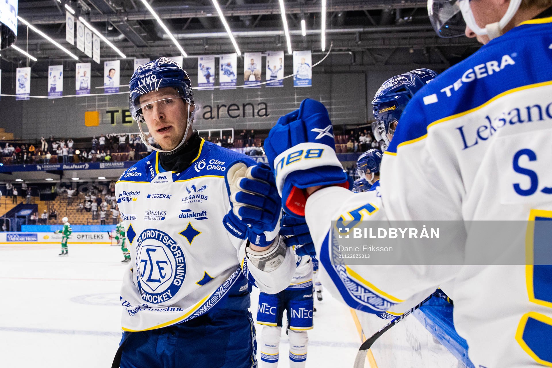 Leksands Ashton Carter jublar