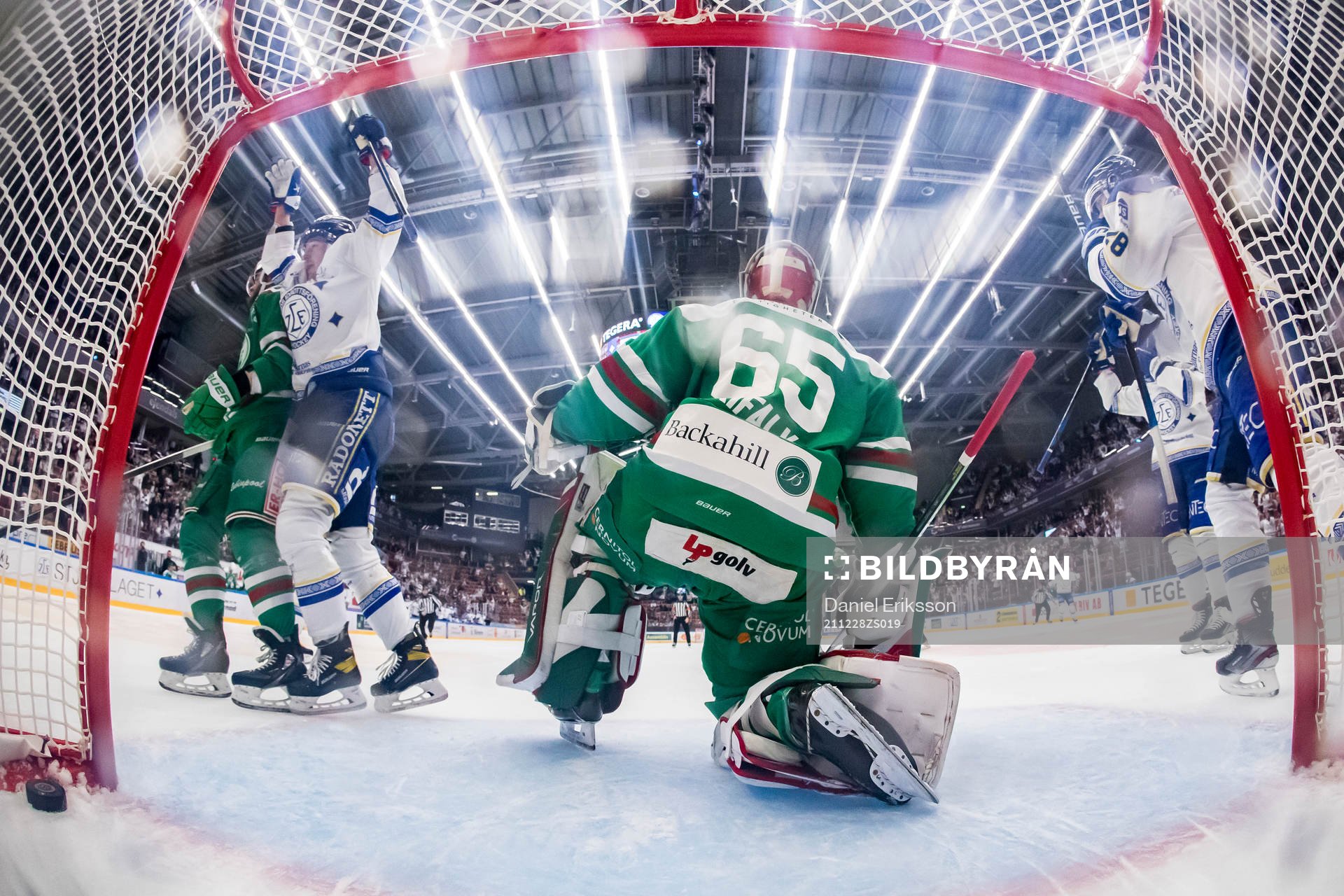 Leksands Carter Ashton jublar