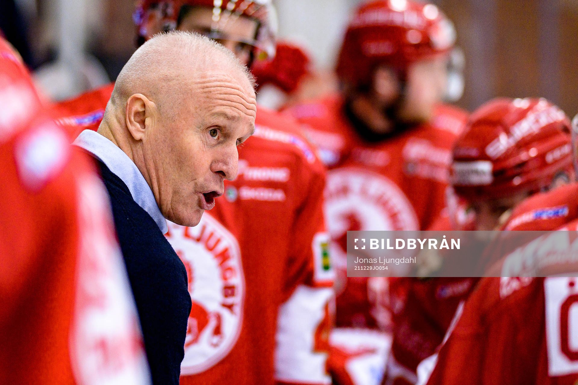 Troja/Ljungbys tränare Roger Forsberg