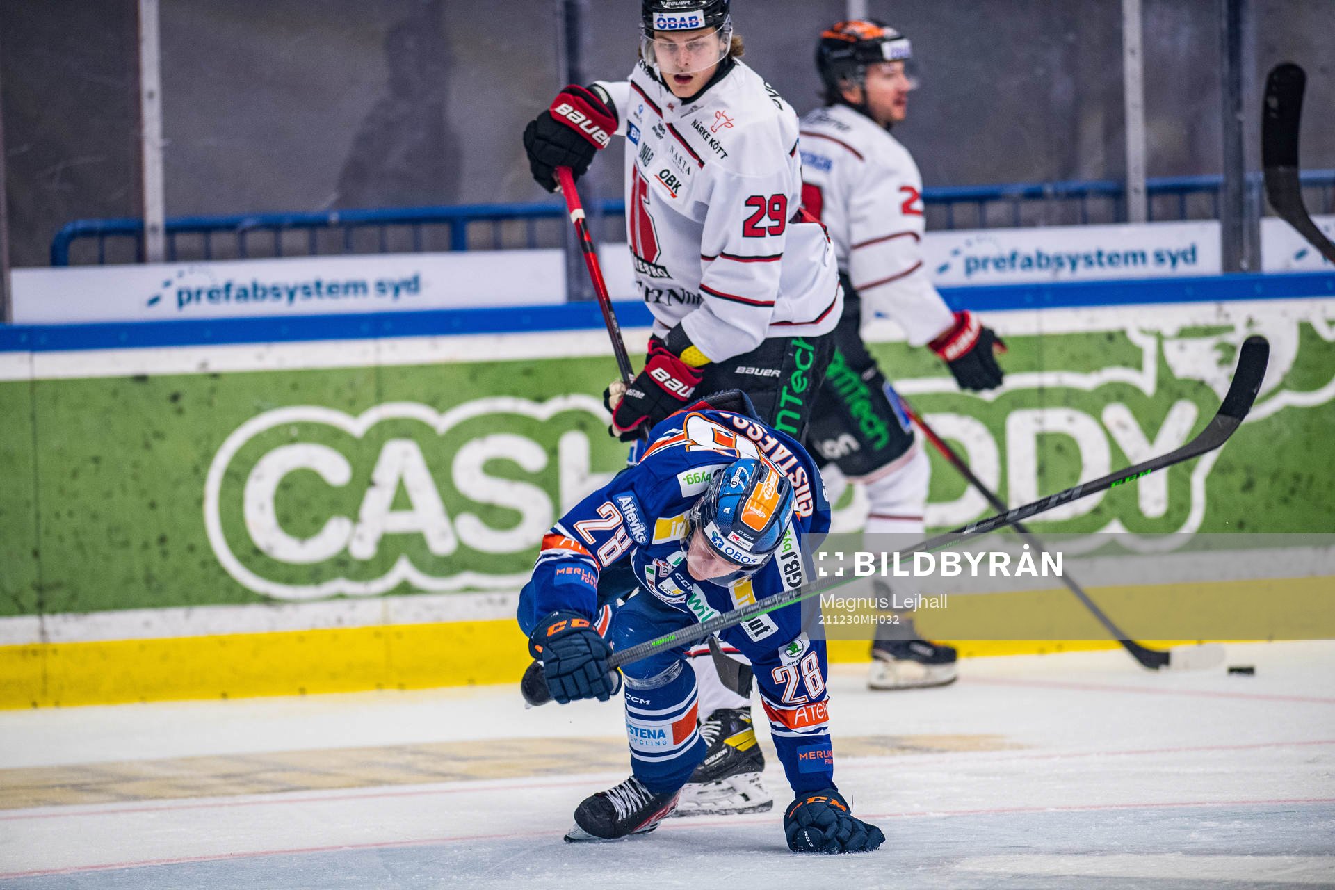 Örebros Milton Oscarson  och Växjös Hugo Gustafsson