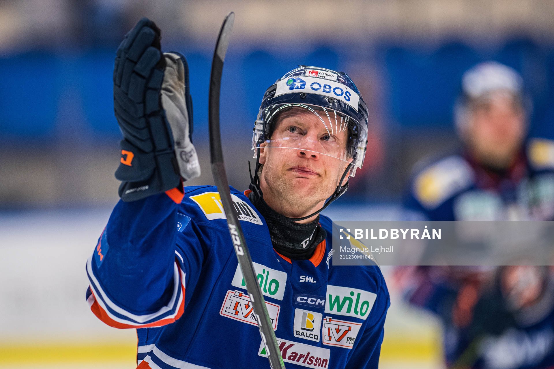 Växjös Richard Gynge jublar
