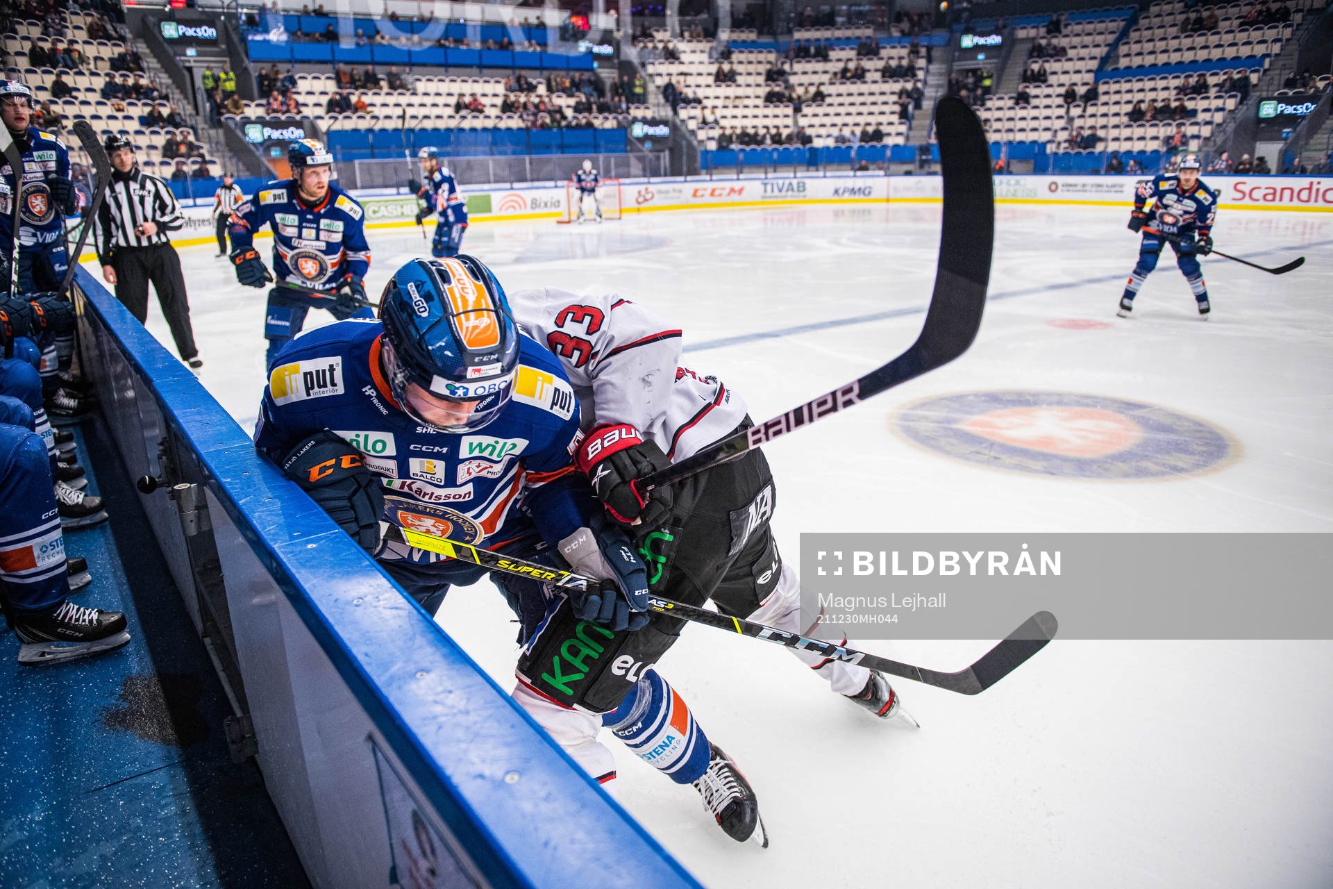 Växjös Glenn Gustafsson och Örebros Christopher