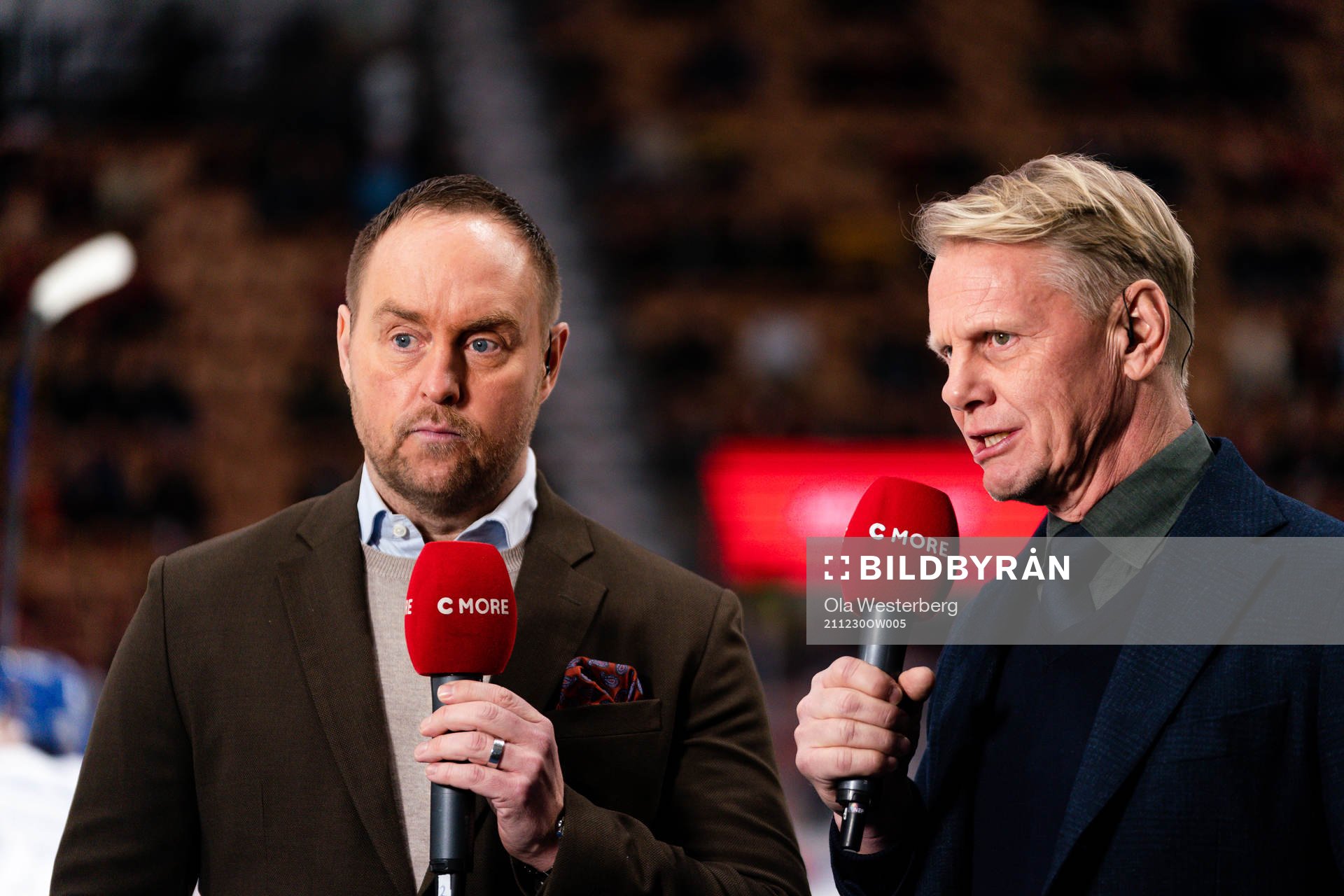 Cmores Johan Edlund och Niklas Wikegård
