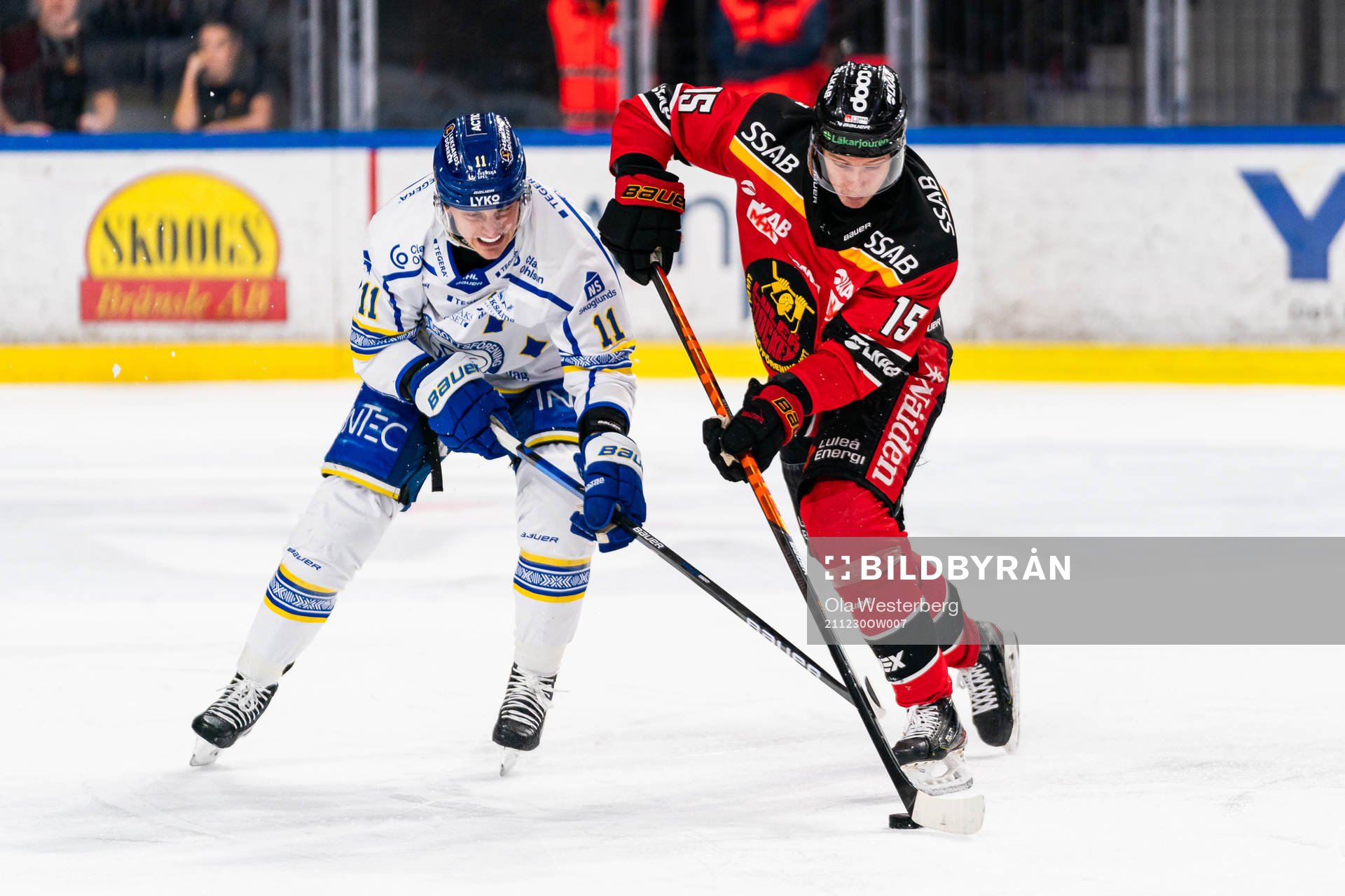Leksands Martin Karlsson och Luleås Carl Mattsson