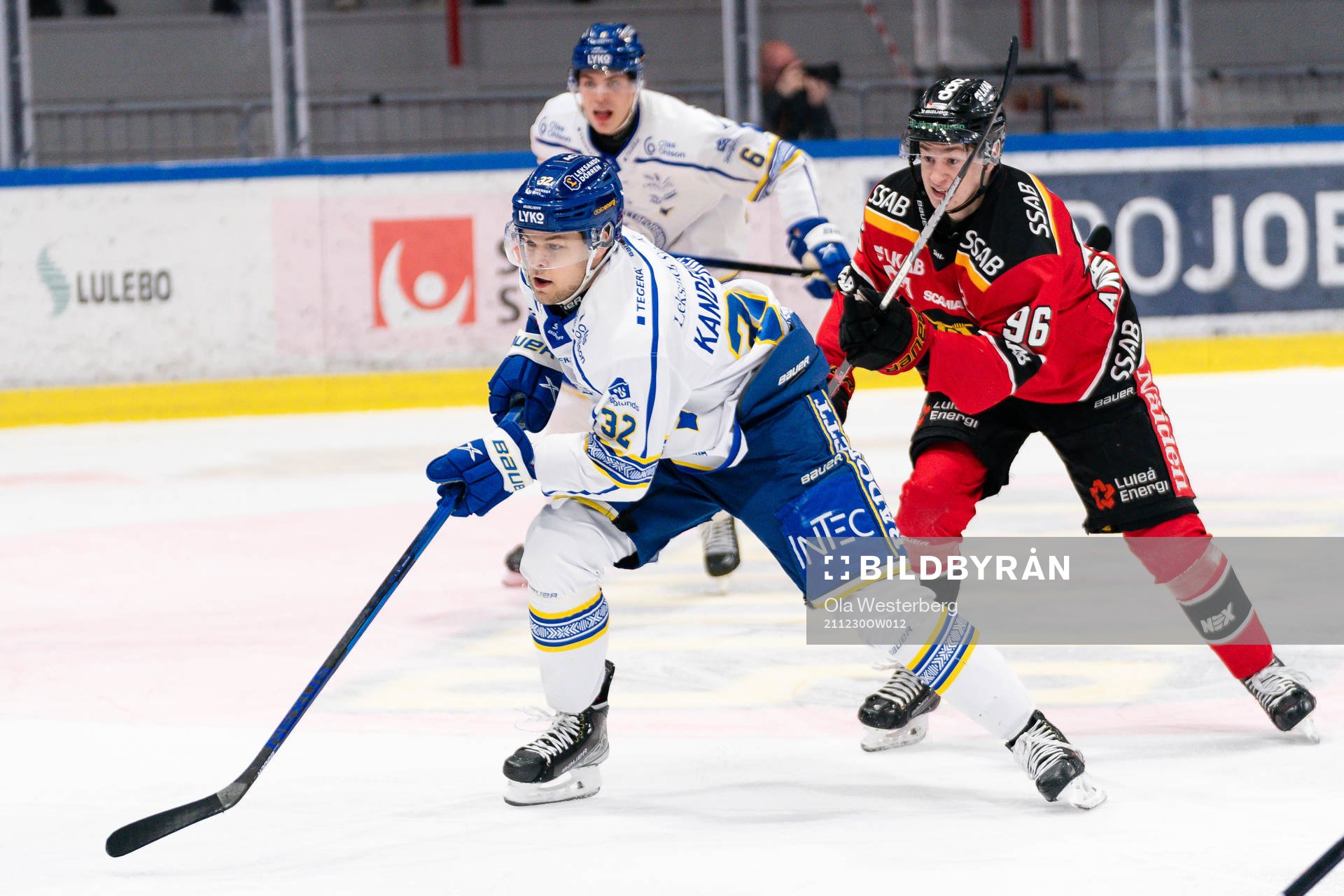Leksands Jesper Kandergård och Luleås Pontus Andreasson