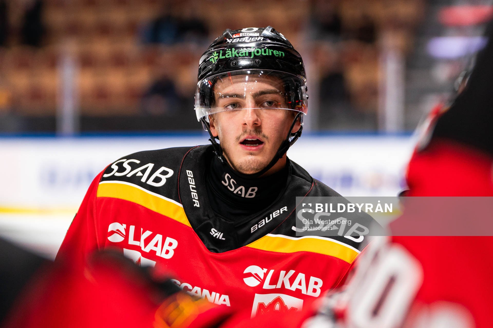 Luleås Isac Brännström jublar