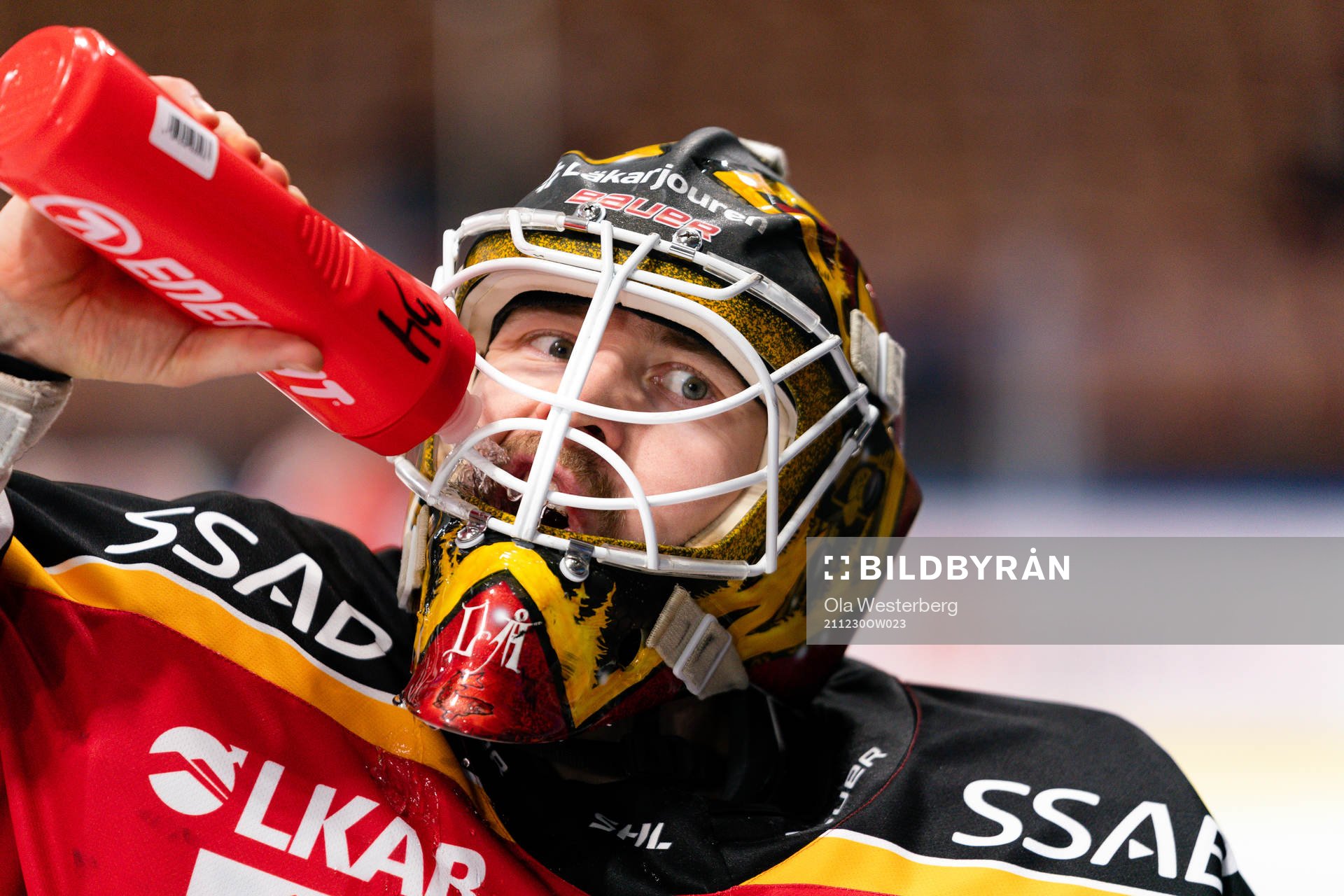 Luleås målvakt Joel Lassinantti
