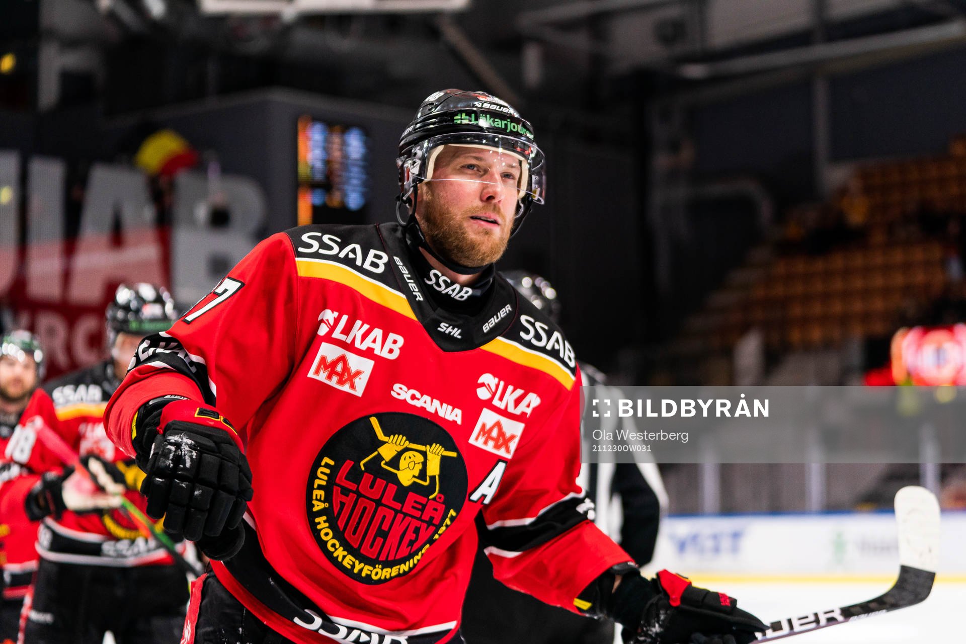 Luleås Linus Omark jublar