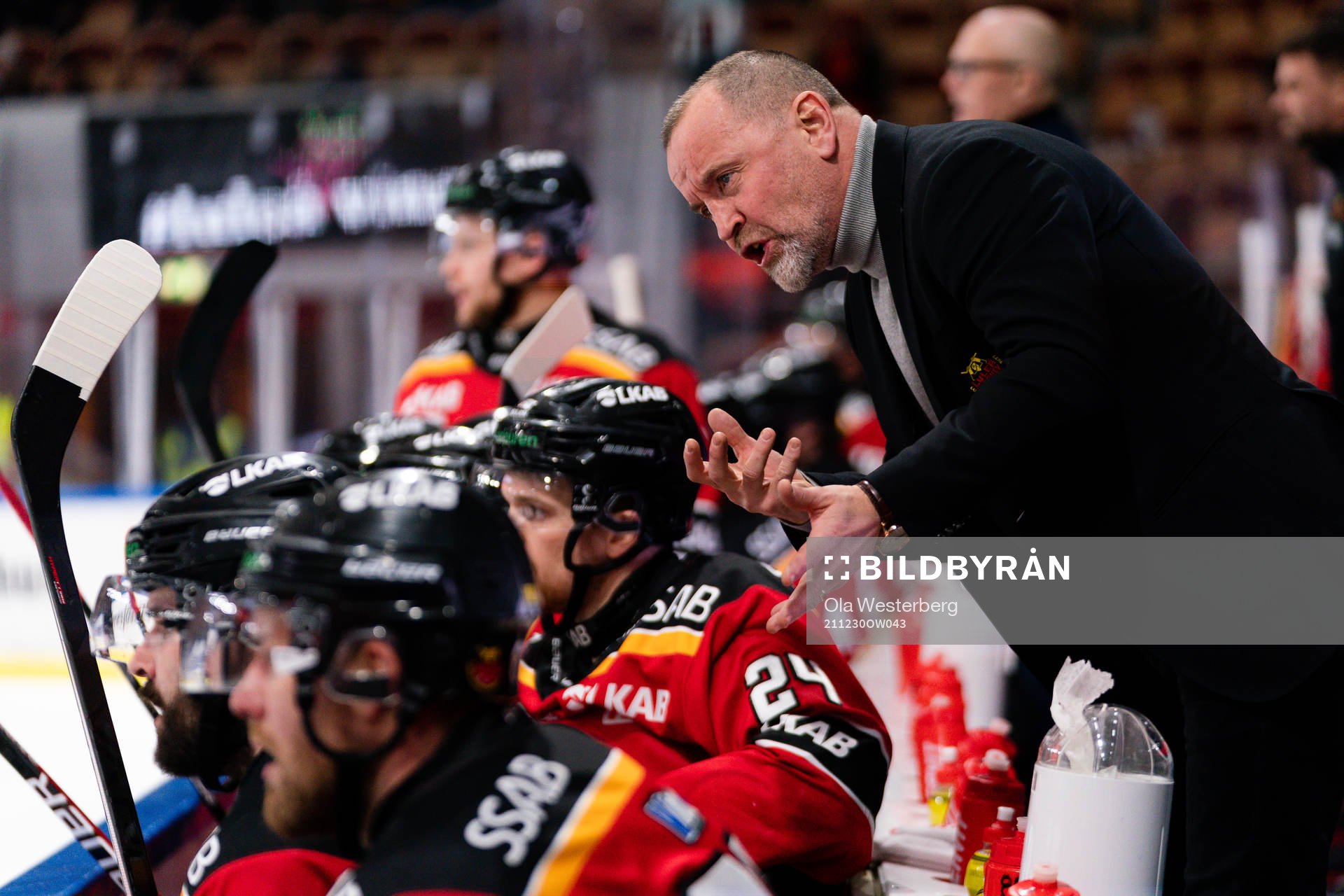 Luleås tränare Thomas Berglund