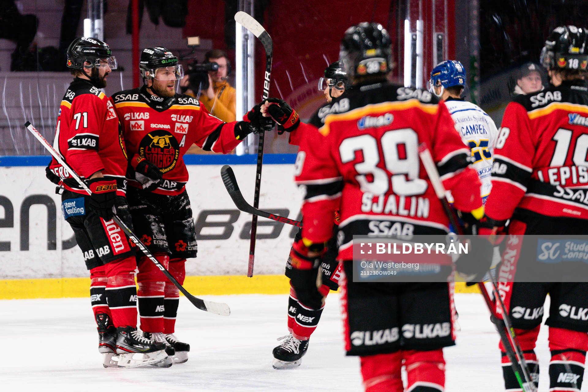 Luleås Linus Omark och Linus Fröberg