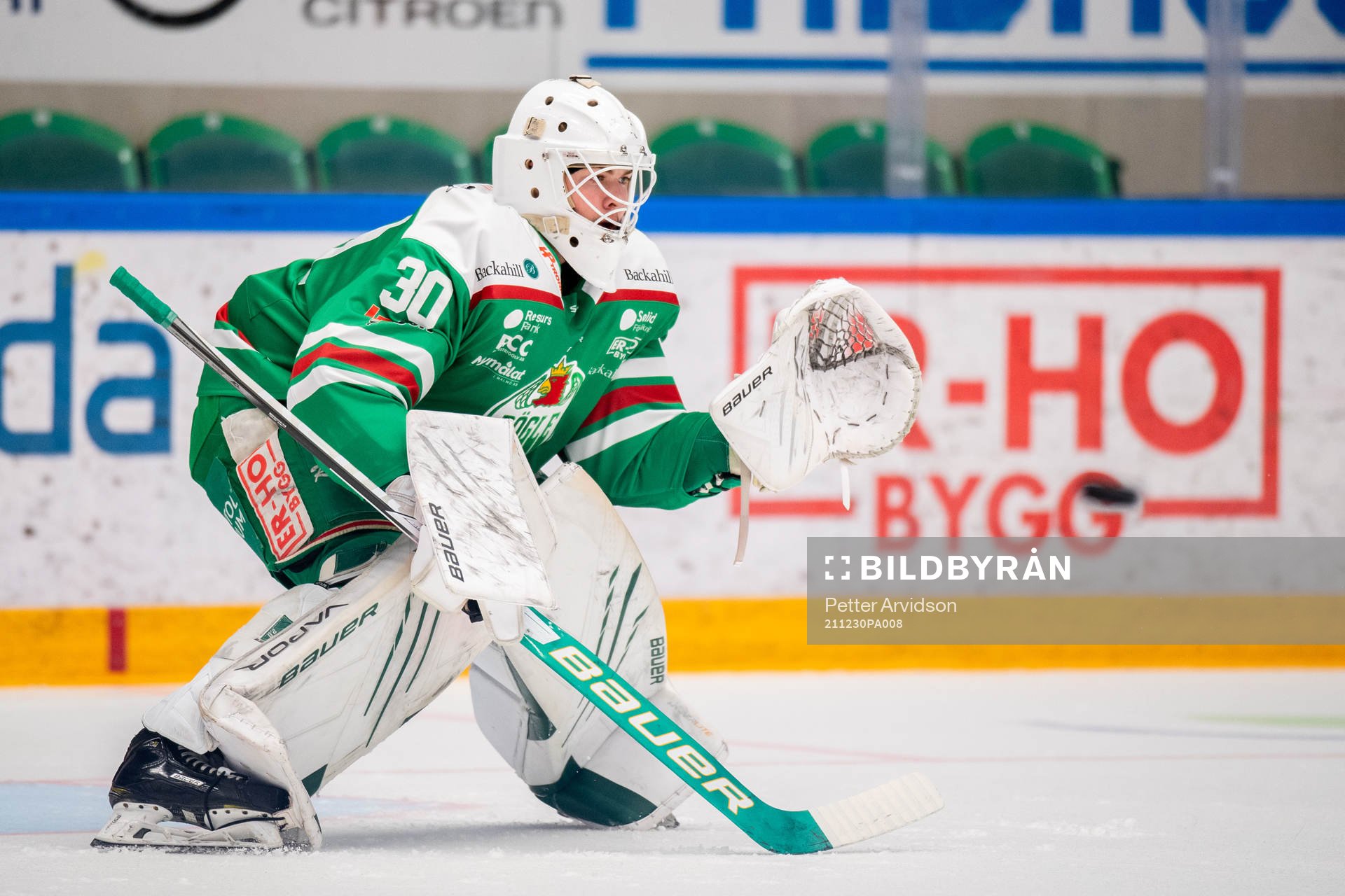 Rögles målvakt Max Lundgren
