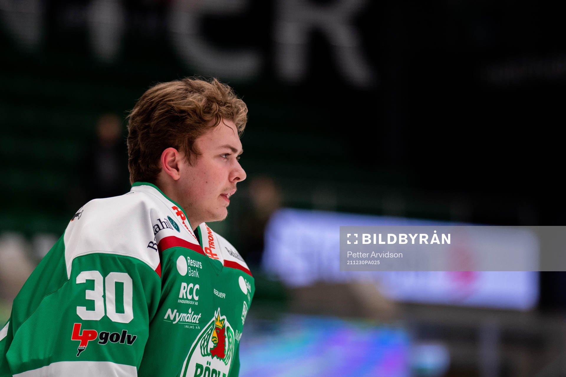 Rögles målvakt Max Lundgren