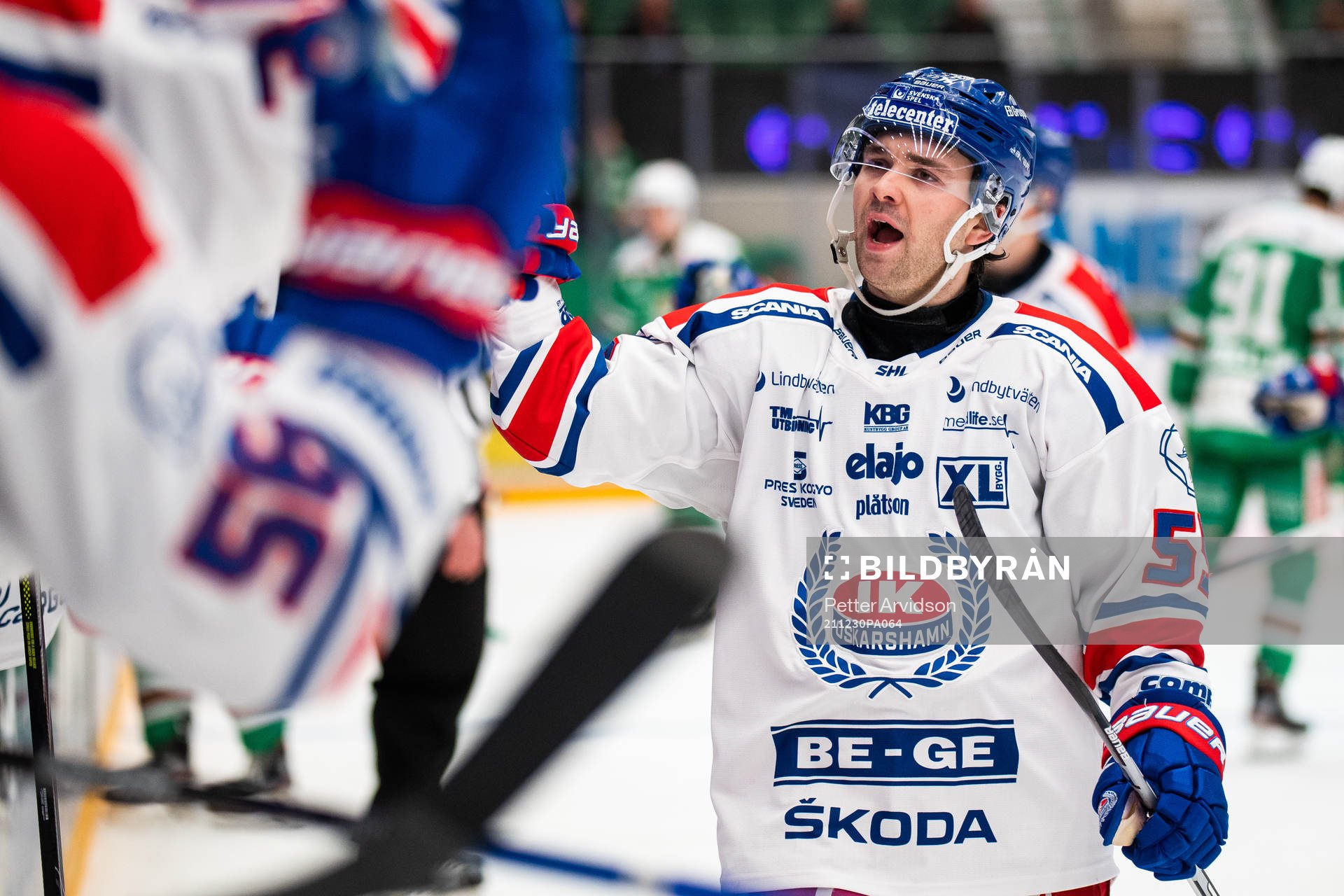 Oskarshamns David Quenneville jublar