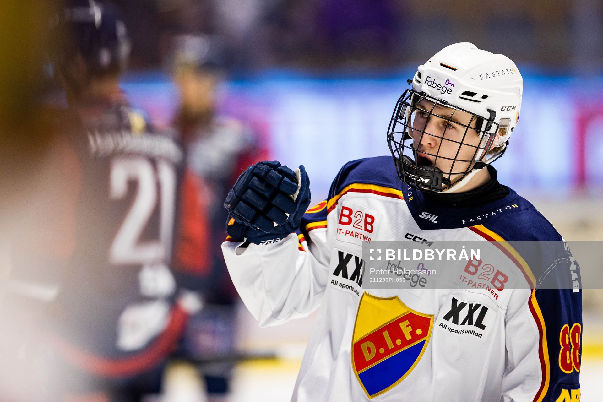 Djurgårdens Jonathan Lekkerimäki jublar