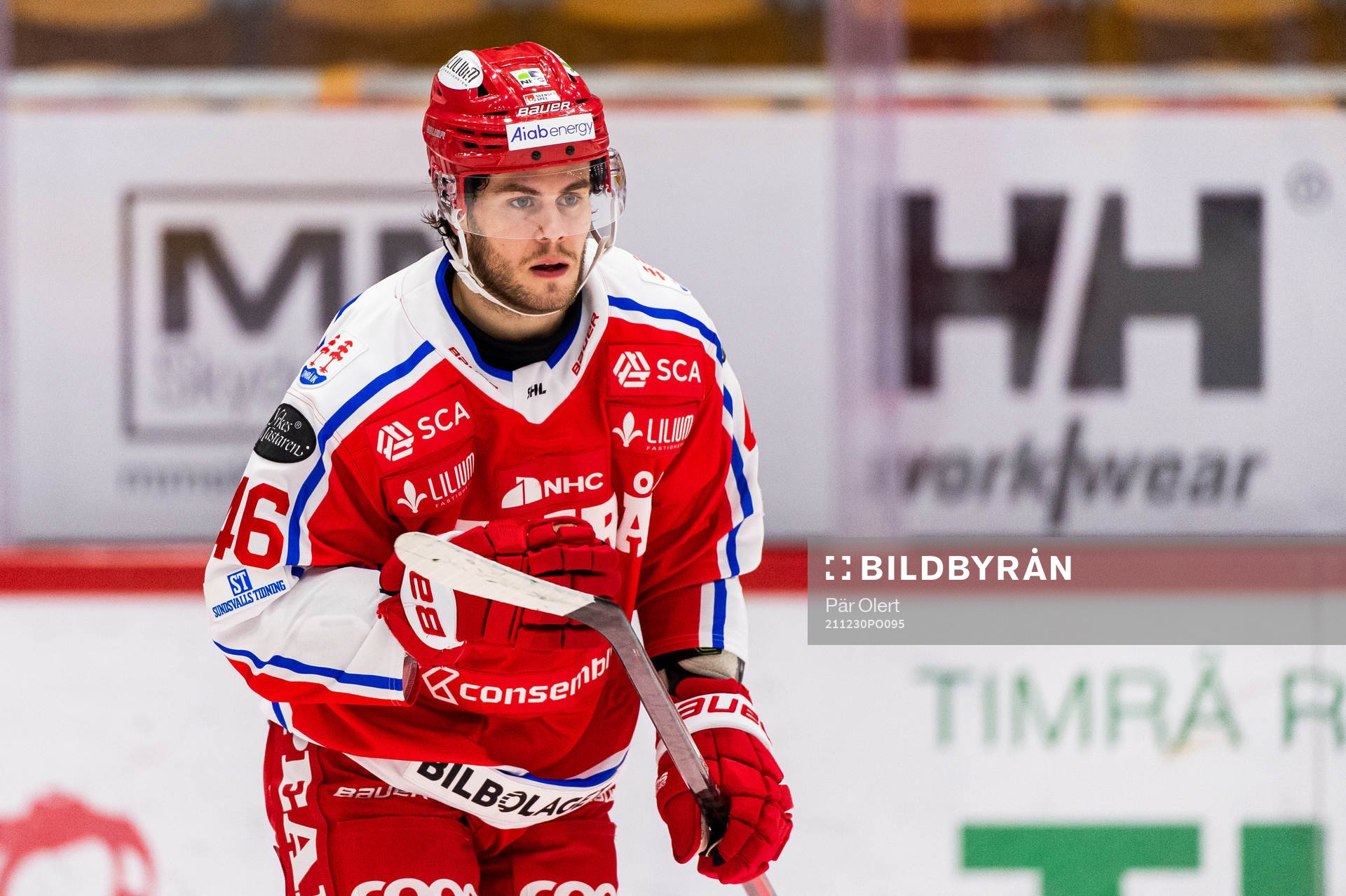 Timrås Pontus Åberg jublar