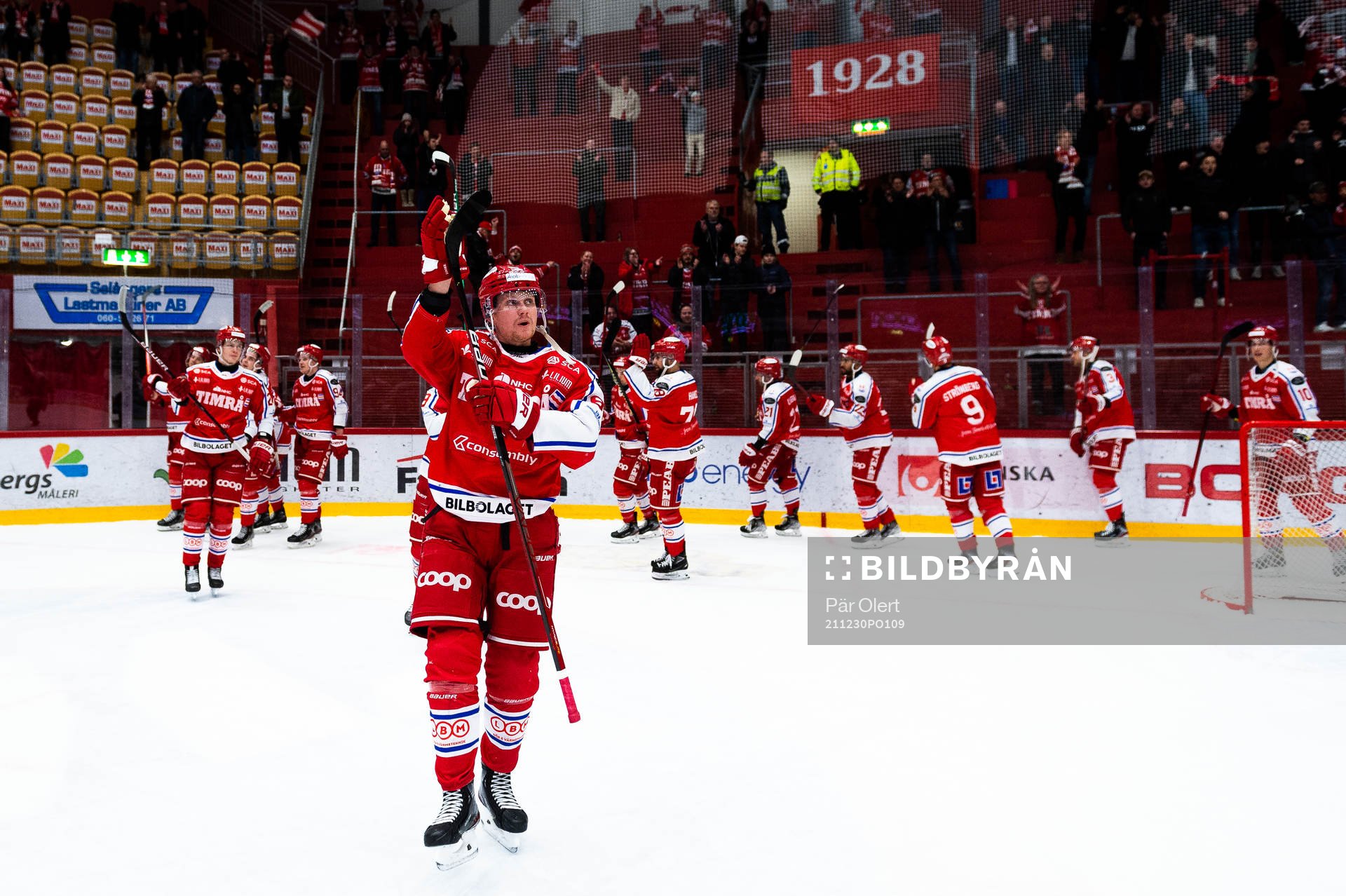 Timrås Jens Lööke jublar