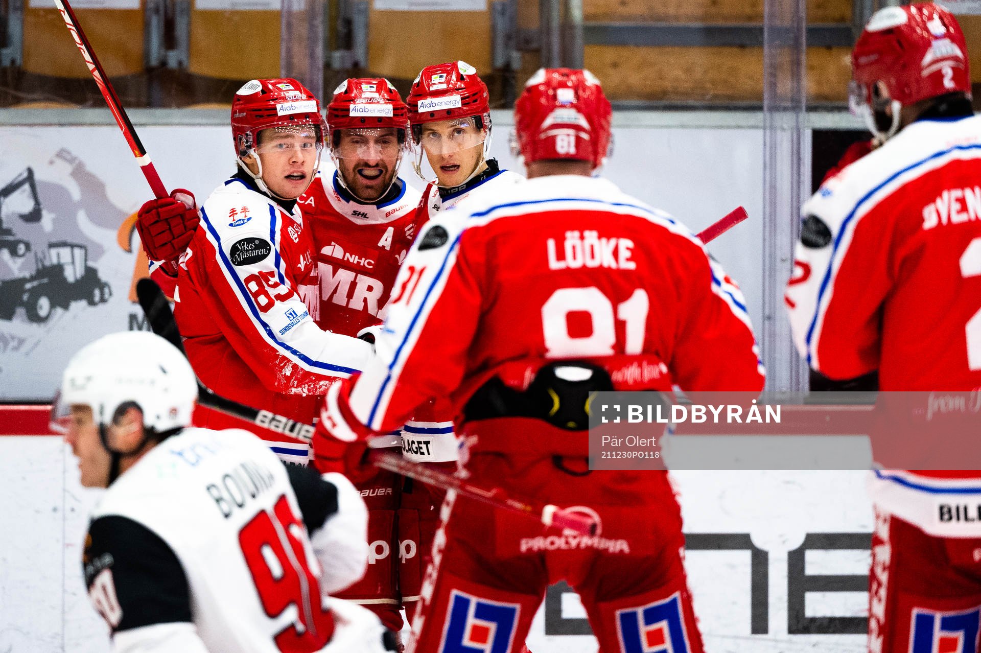 Timrås Filip Westerlund jublar