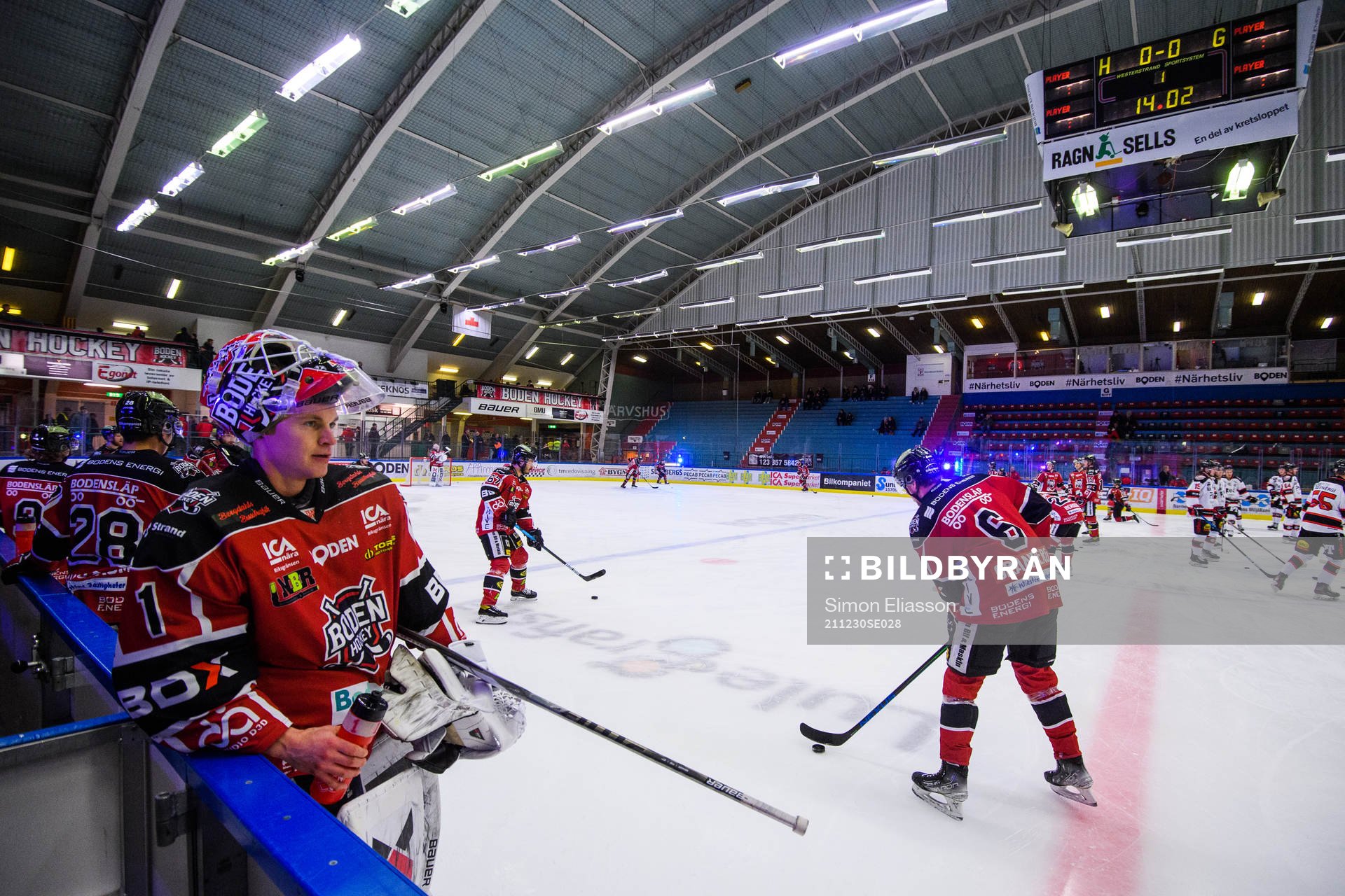 Bodens målvakt Antti Karjalainen
