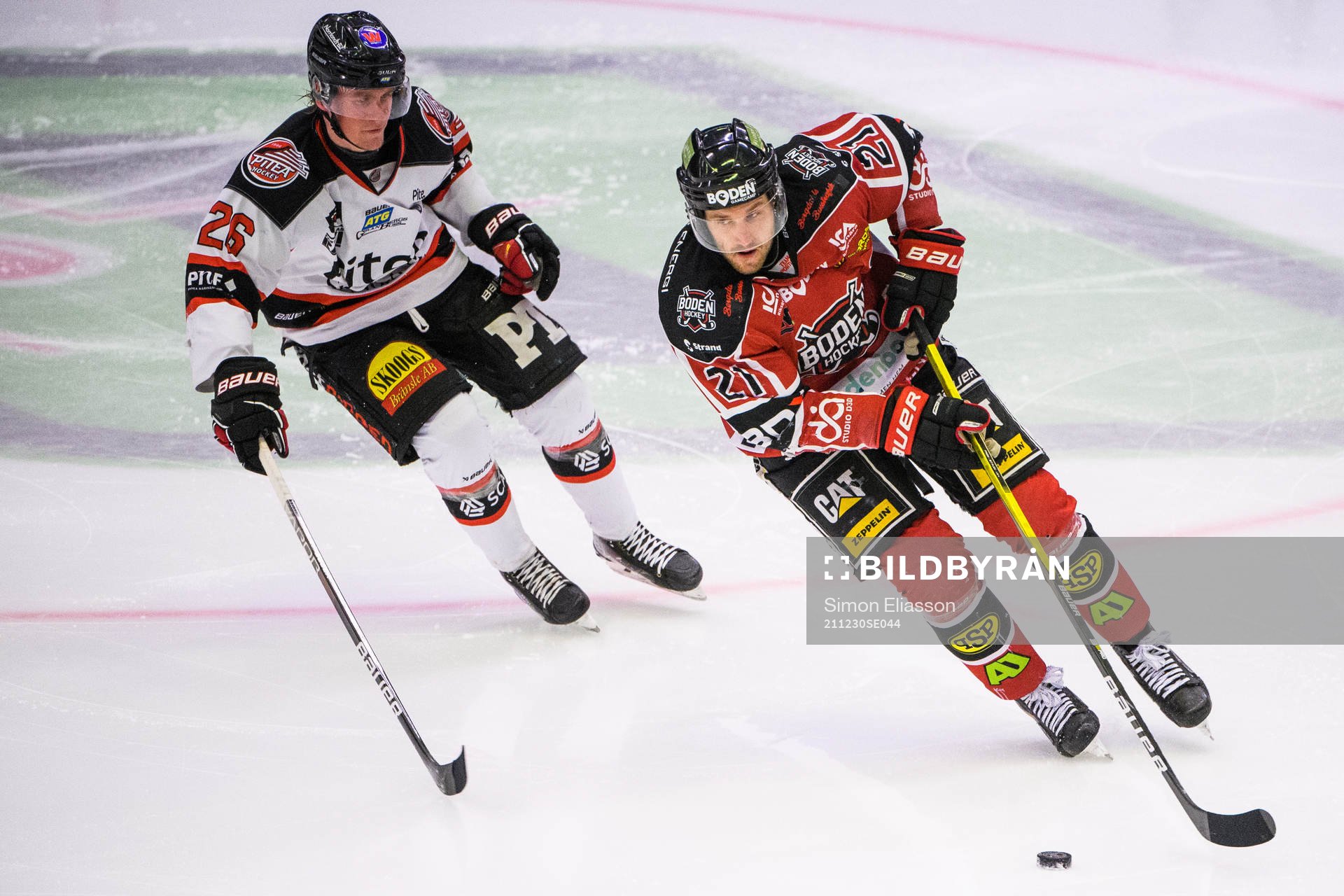 Piteås Erik Broman och Bodens Pontus Johansson