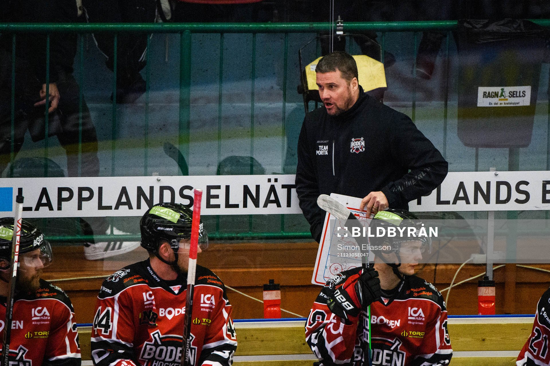 Bodens tränare Robert Nordberg