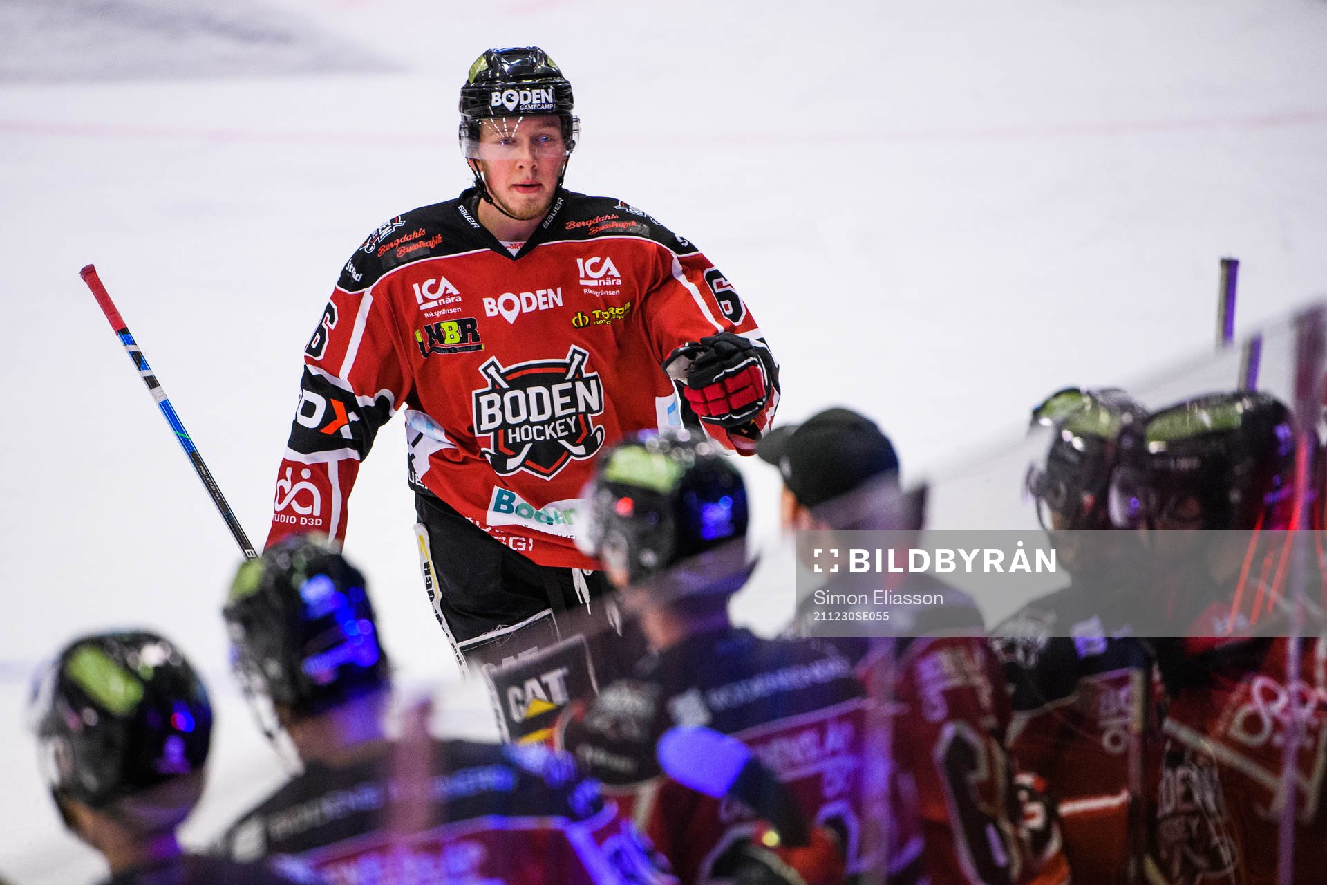 Bodens Fredrik Granberg jublar