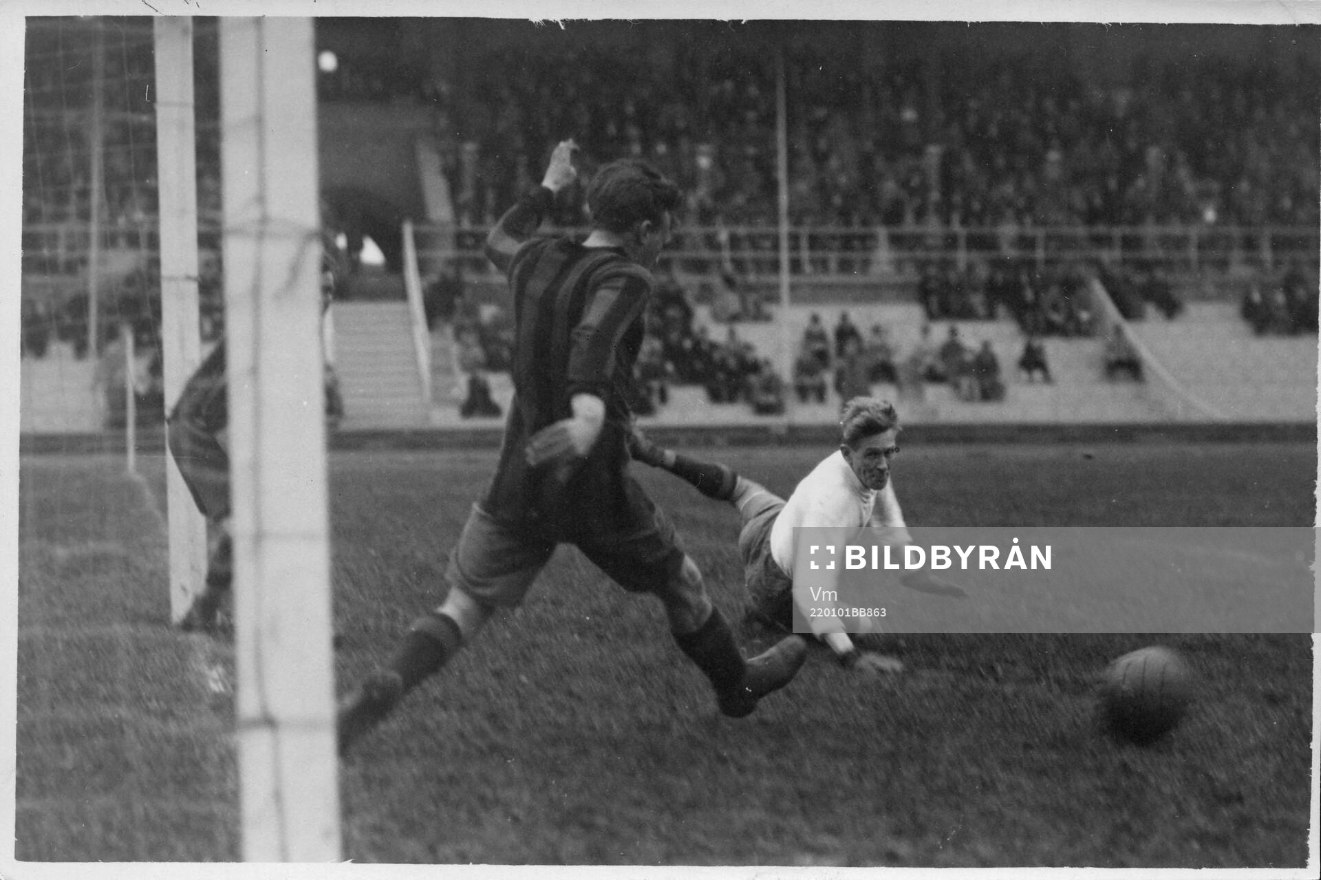Fotboll, Hammarby - Örgryte, semifinal i sm. 1922. Editors