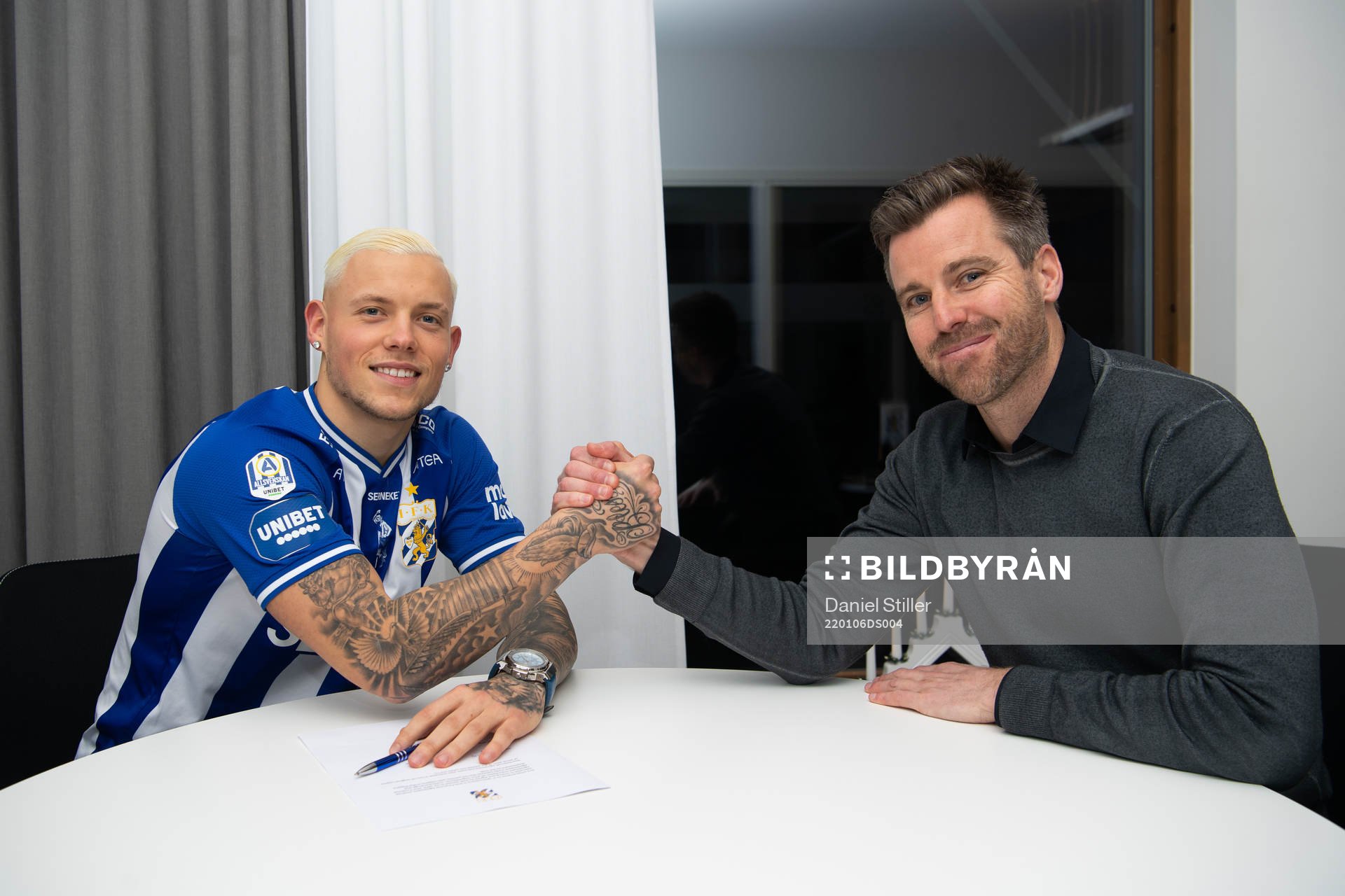IFK Göteborgs nyförvärv Erik Sorga signerar kontrakt med