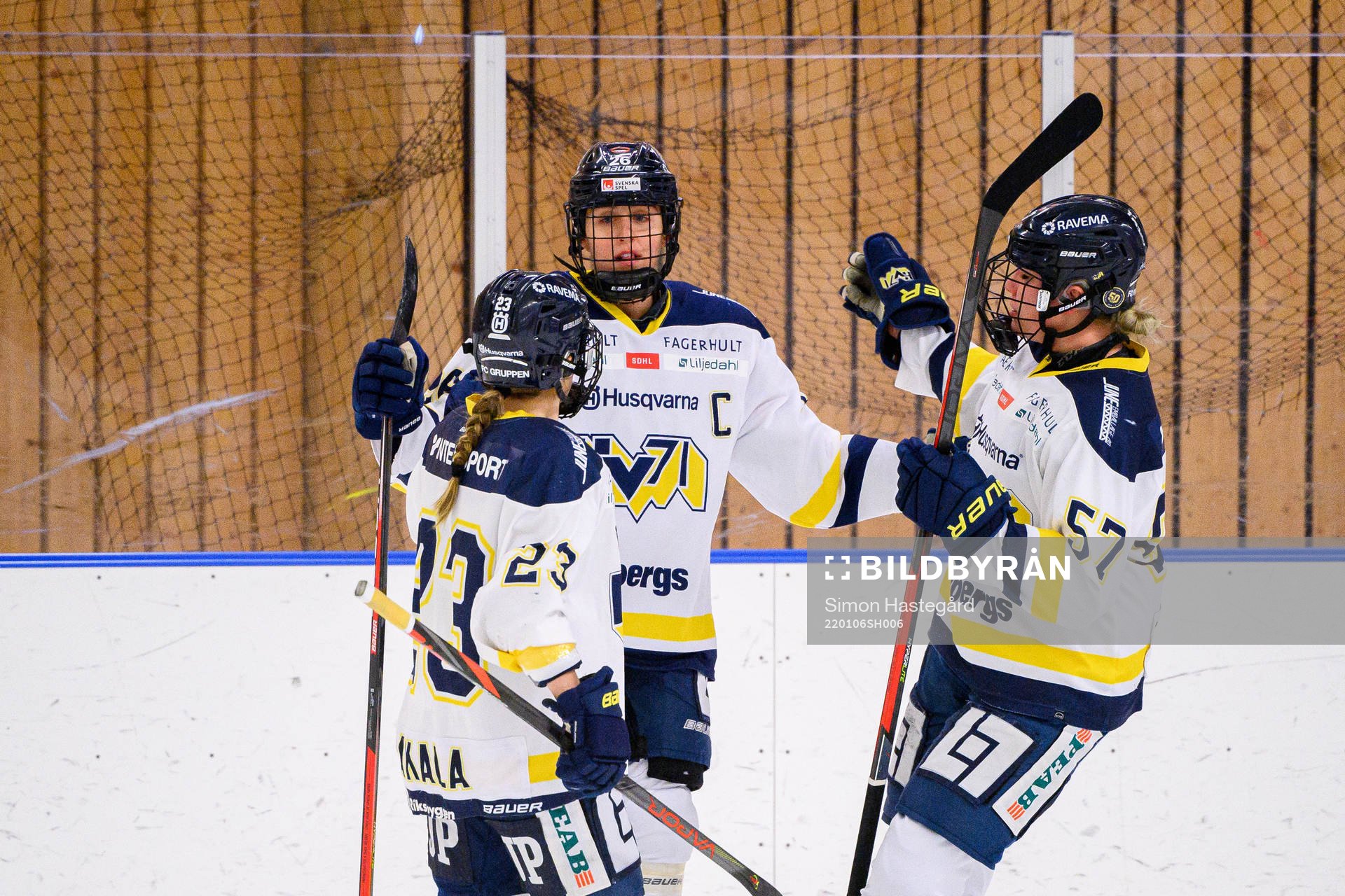 s Hanna Olsson jublar