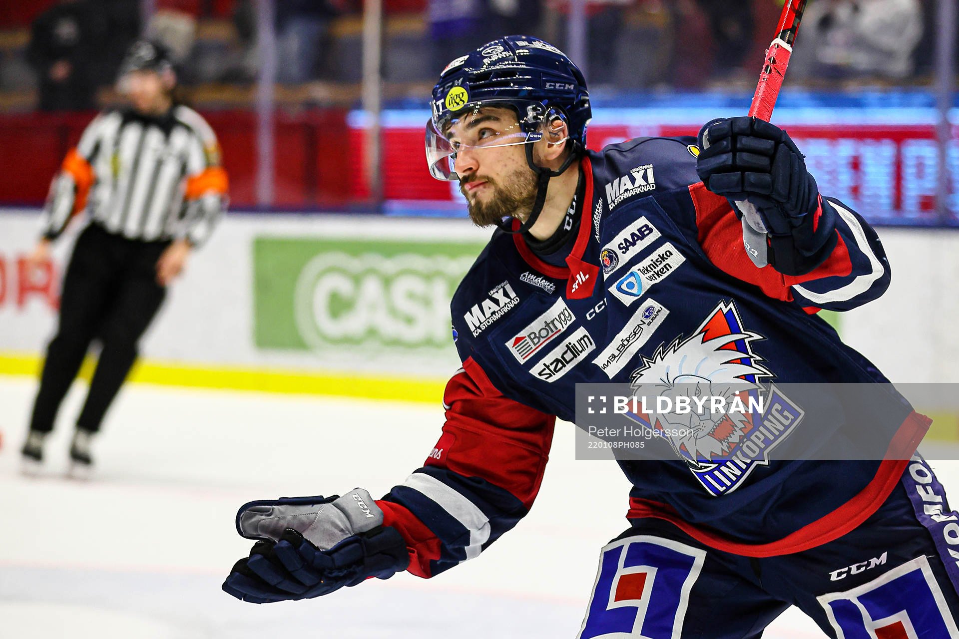 Linköpings Robert Lantosi jublar