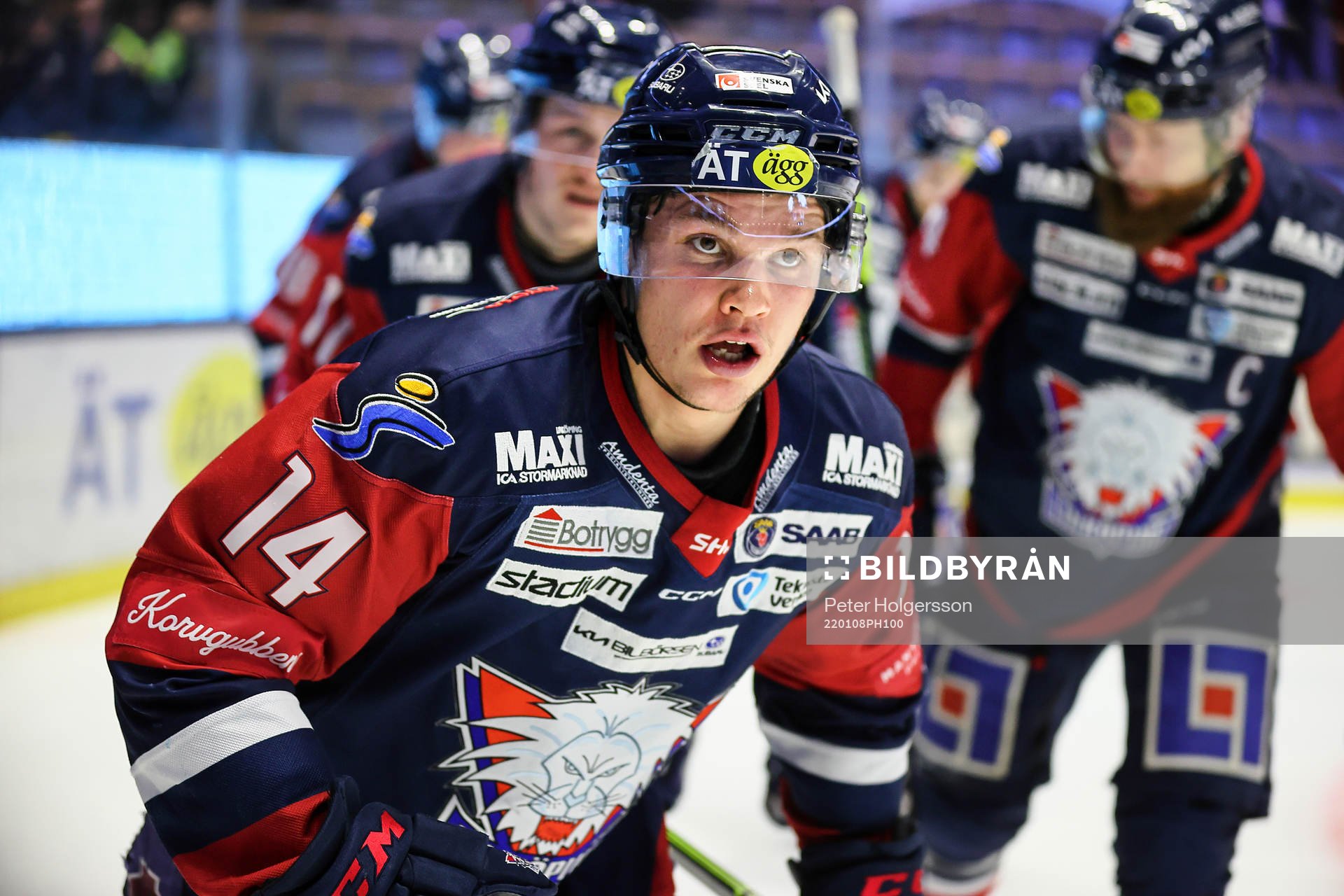 Linköpings Arvid Costmar jublar