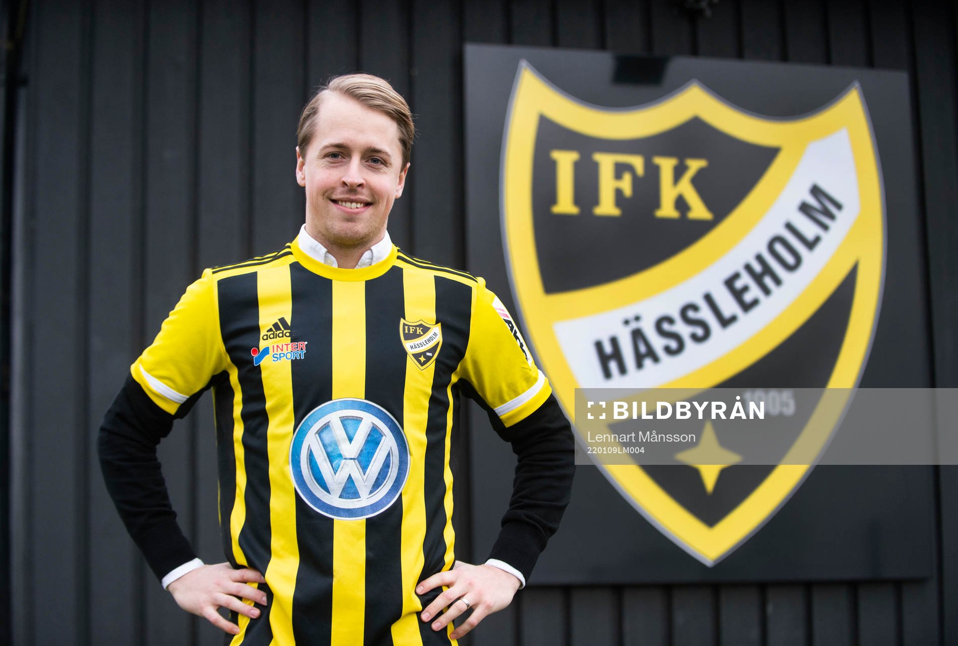 IFK Hässleholms nyförvärv Robin Strömberg i Hässleholm