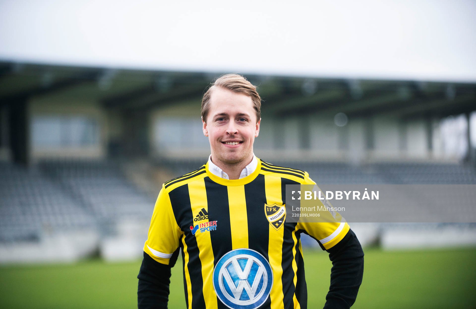 IFK Hässleholms nyförvärv Robin Strömberg i Hässleholm