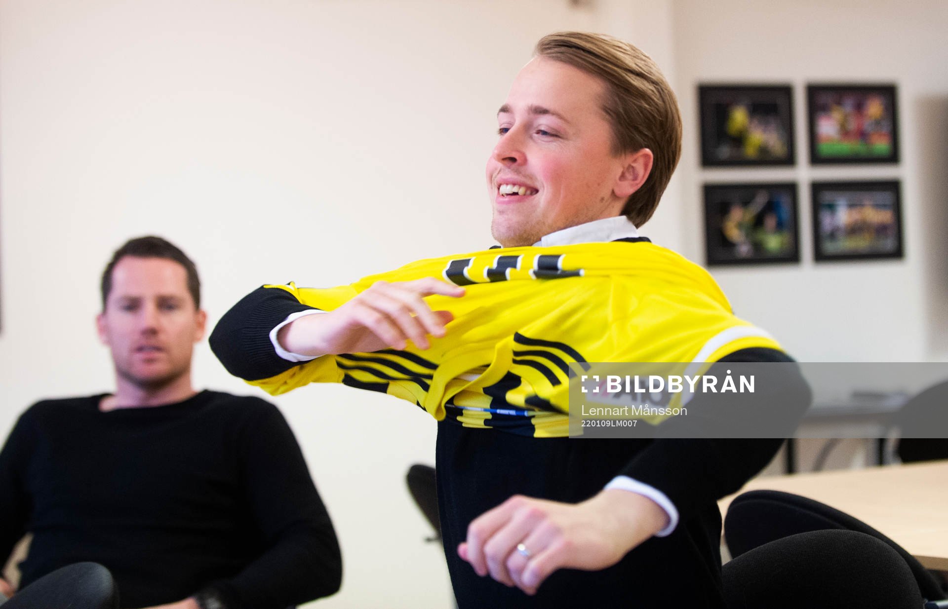 IFK Hässleholms nyförvärv Robin Strömberg i Hässleholm