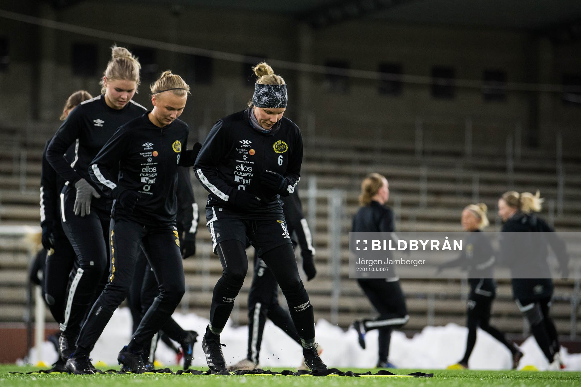 Elin Dahl, Linn Sångberg och Linda Westberg Carlsson