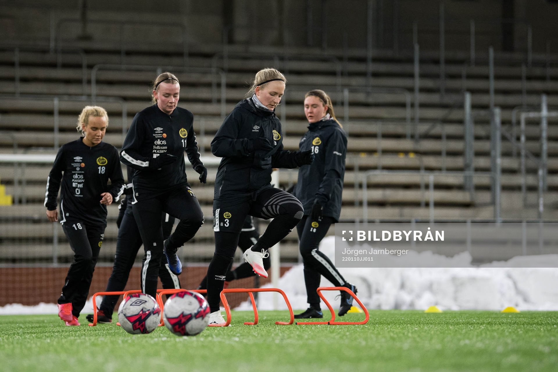 Tea Skoglund, Leann Nyström och Fanny Johansson