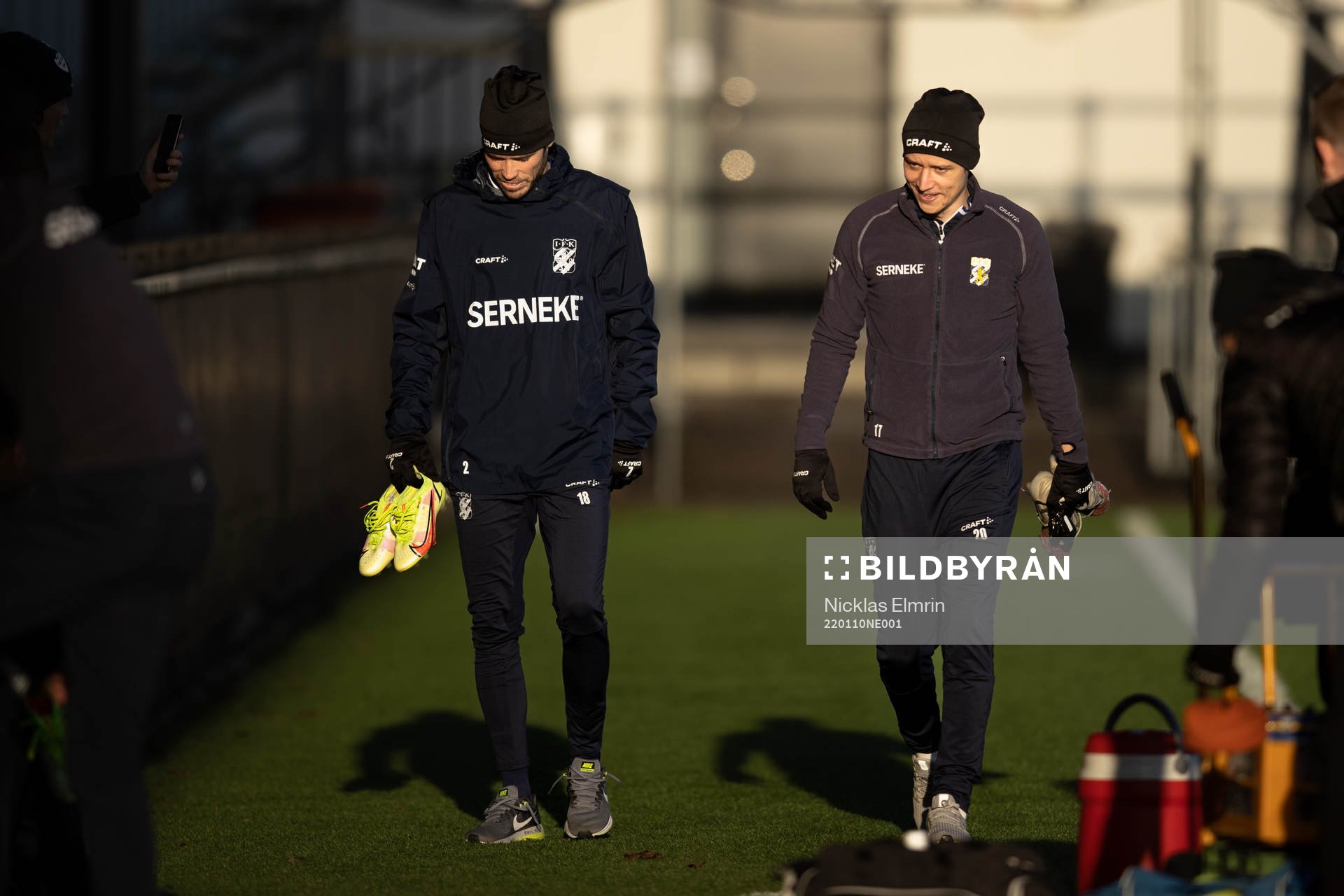 IFK Göteborgs Emil Salomonsson och Simon Thern