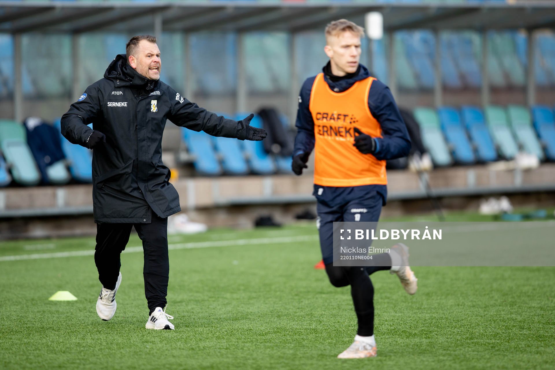 IFK Göteborgs tränare Mikael Stahre och Oscar Wendt