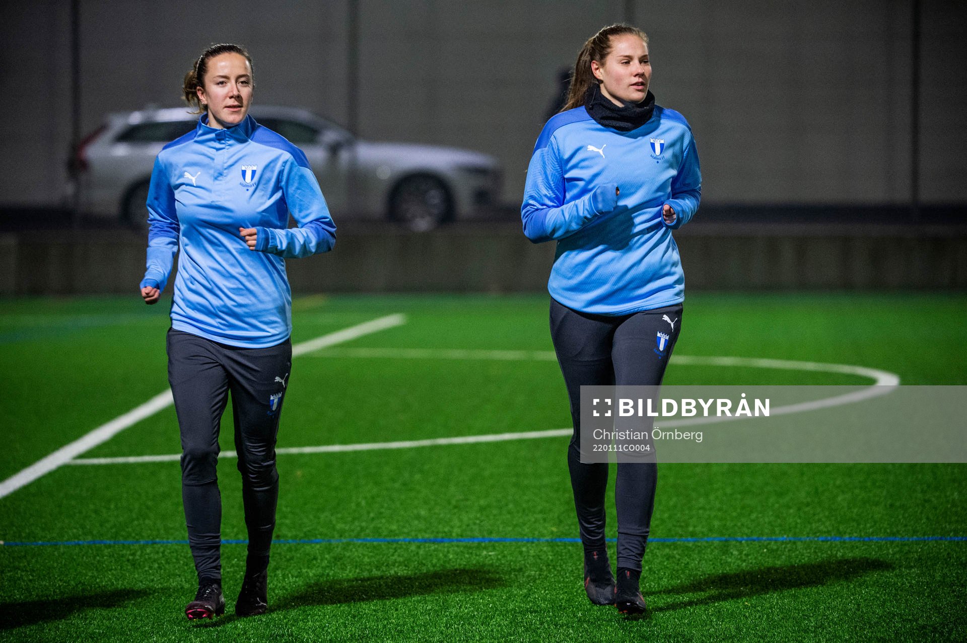 Malmö FFs Anna Plantin och Linnea Svensson