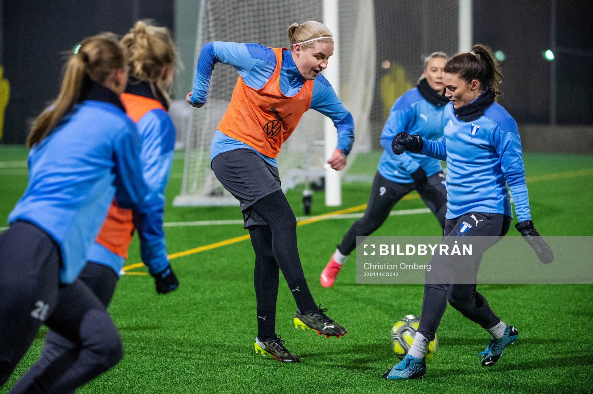 Malmö FFs Rebecka Holm mot Saga Fredriksson