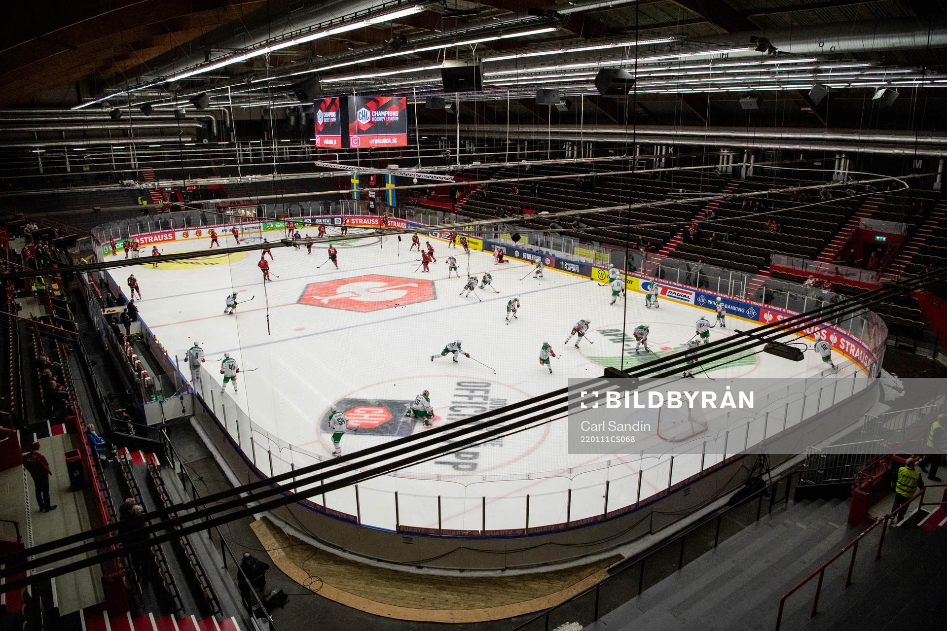 General view of the arena Frölundaborg