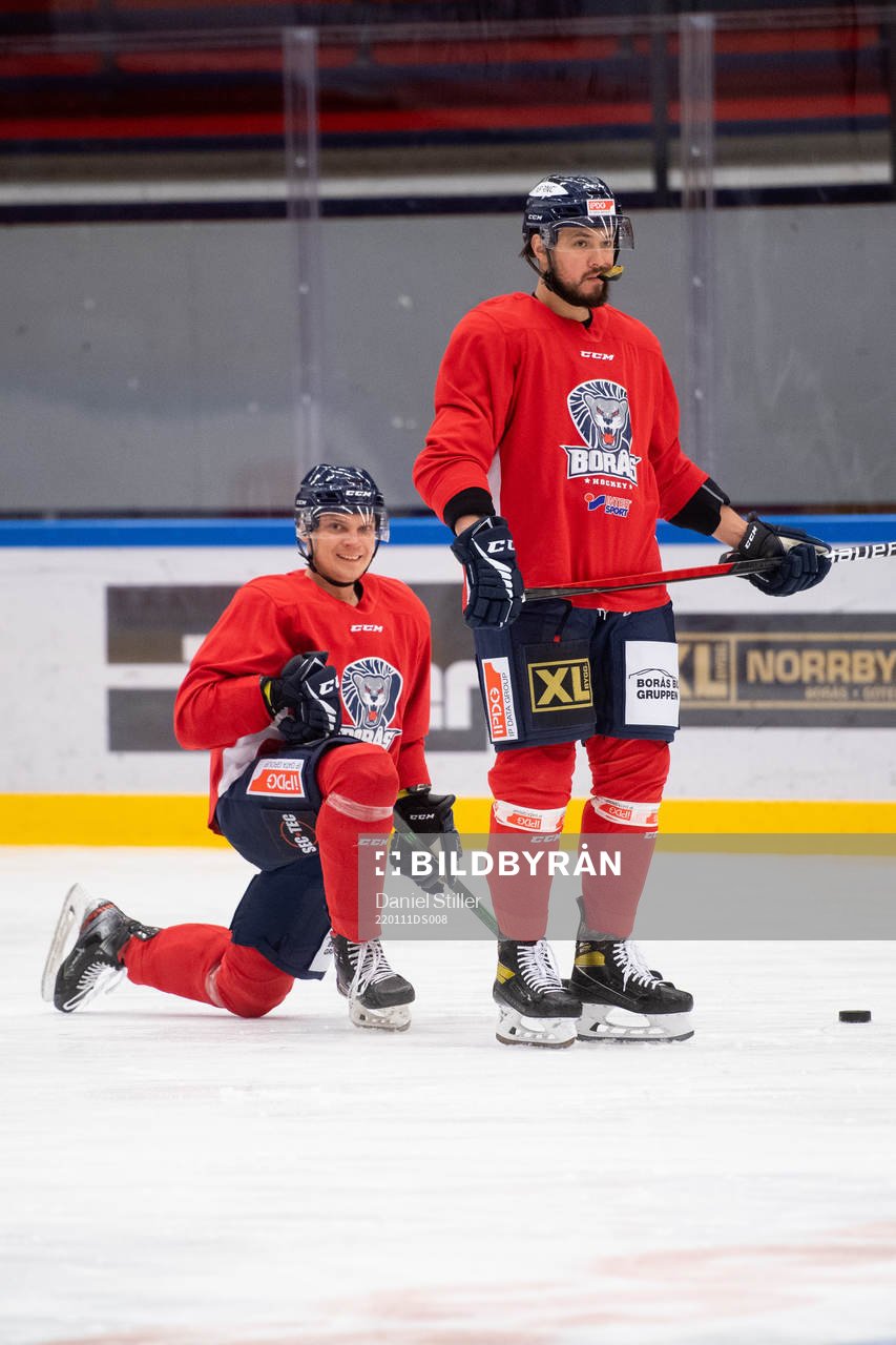 Ryssarna Pavel Zdunov och  Alexander Kuvayev