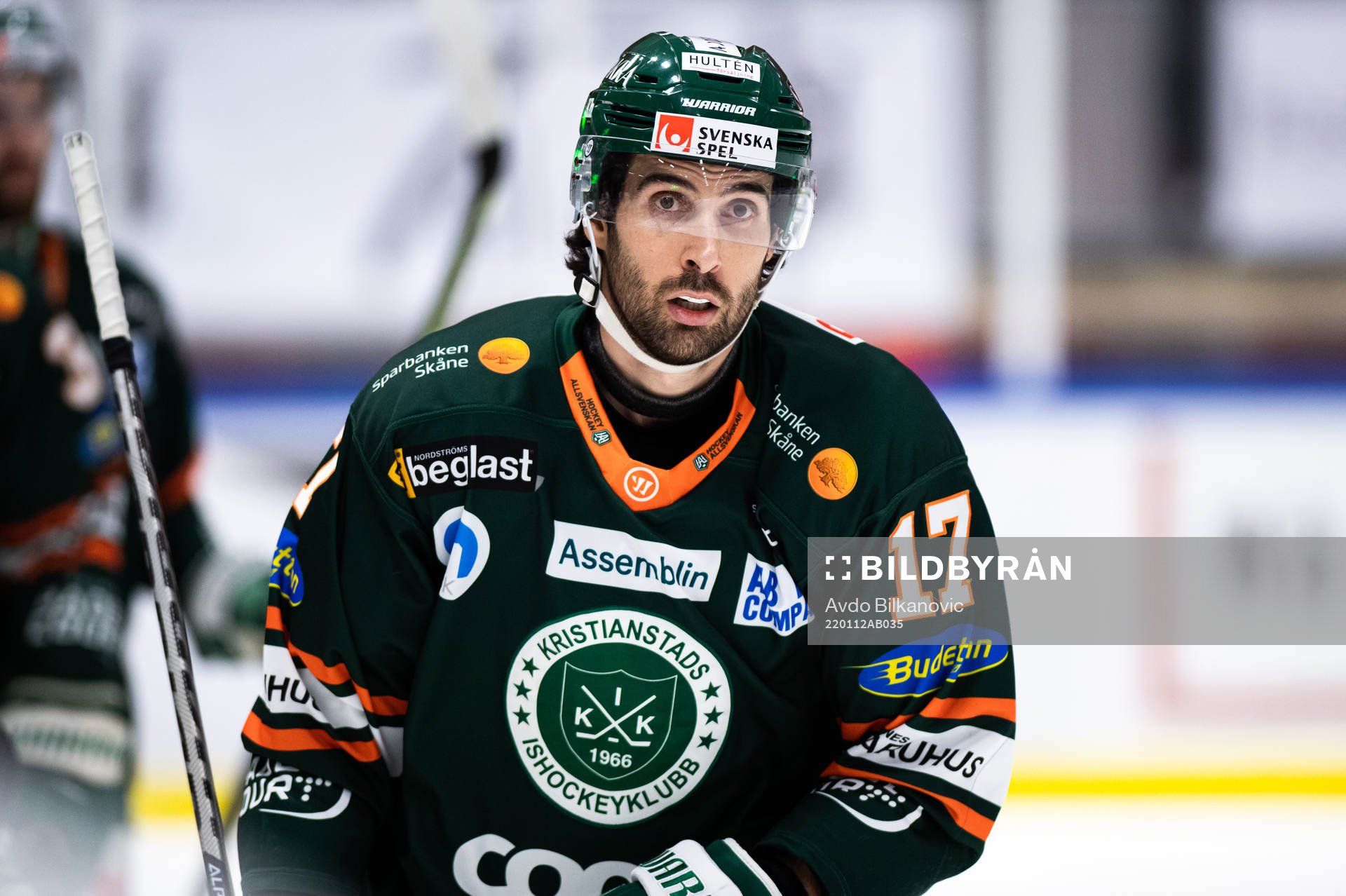 Kristianstads Viktor Wahlden jublar