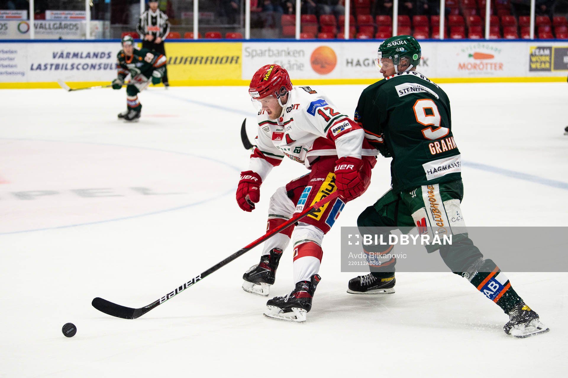 Kristianstads Viktor Grahn och Modos Oscar Pettersson