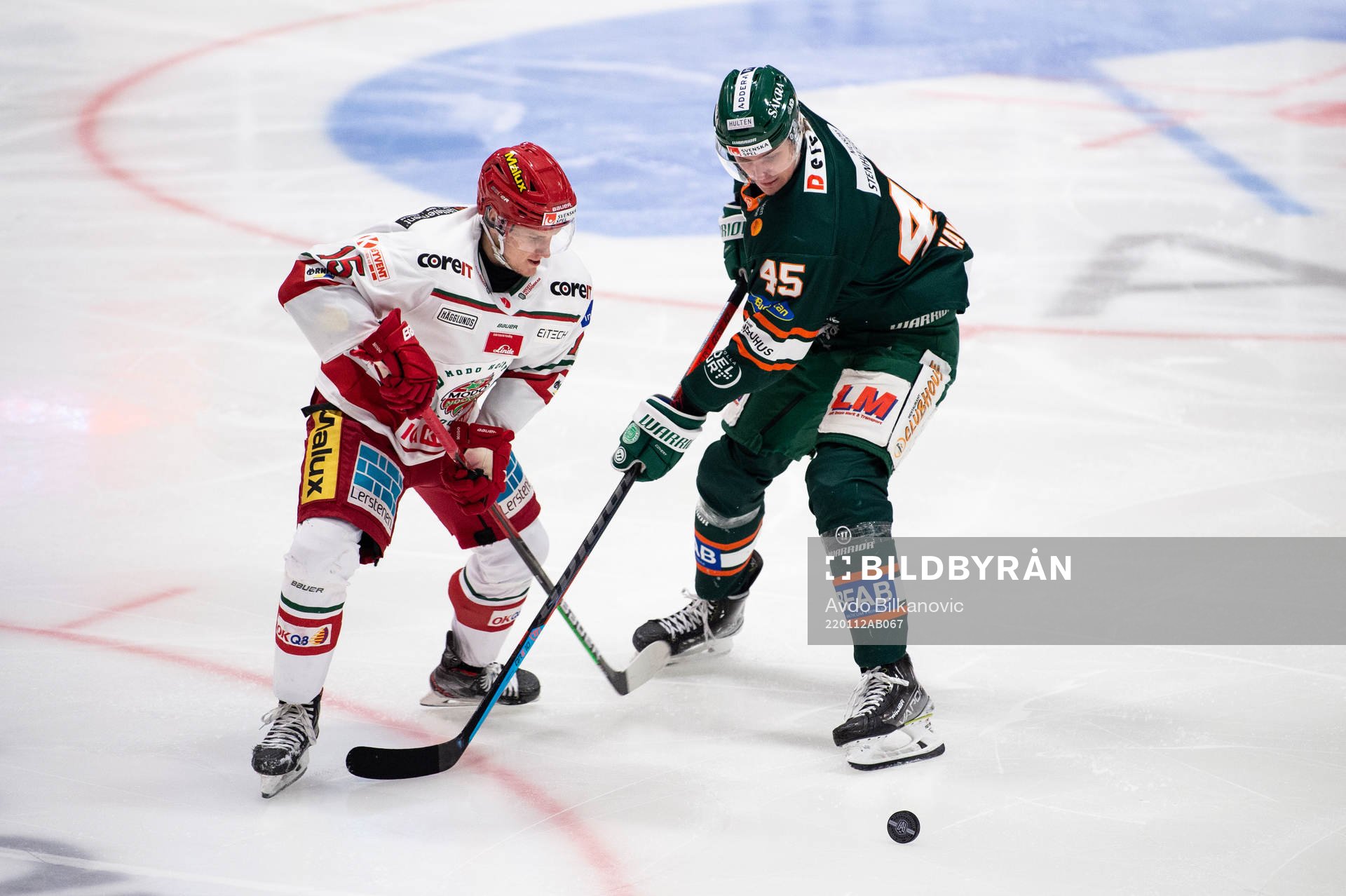 Kristianstads Gustav Olhaver och Modos Filip Sveningsson