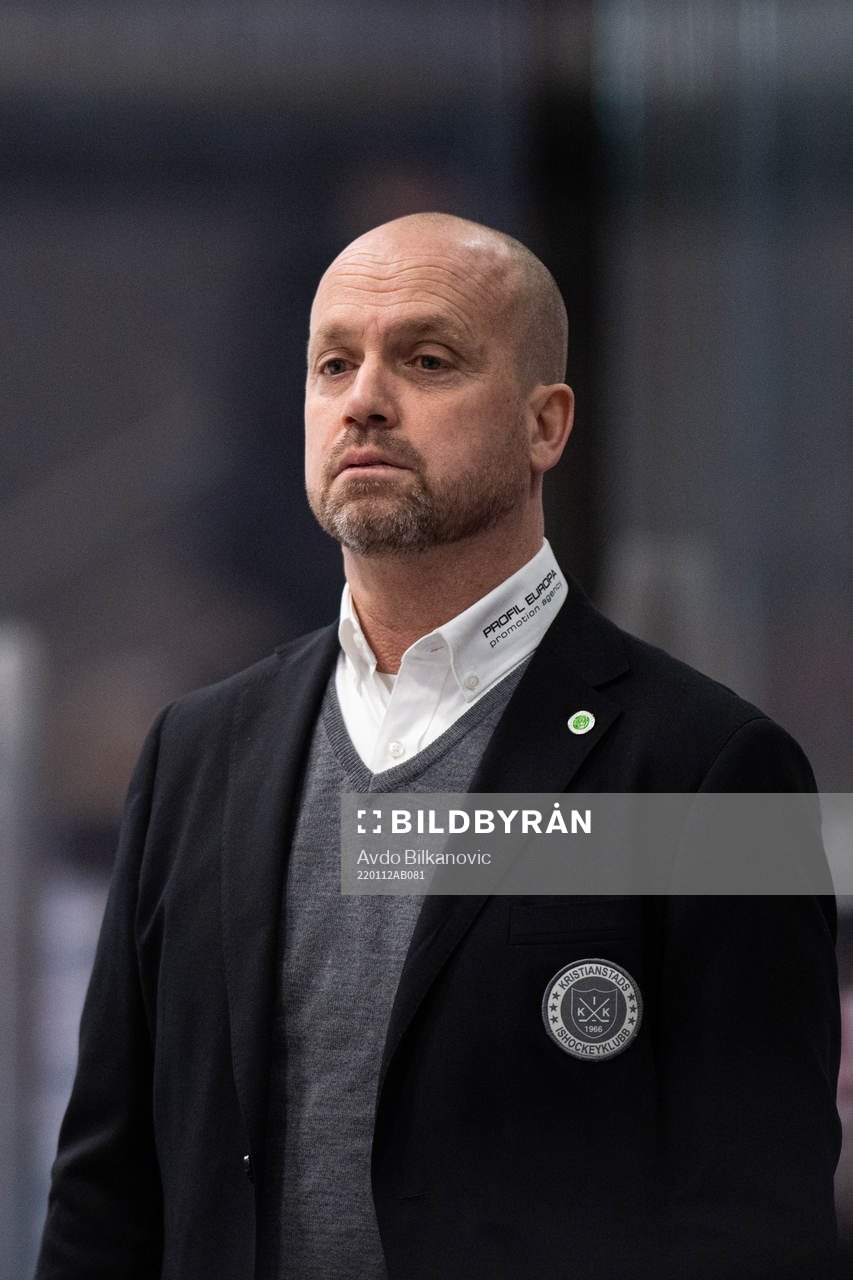 Kristianstads assisterande tränare Peter Johansson