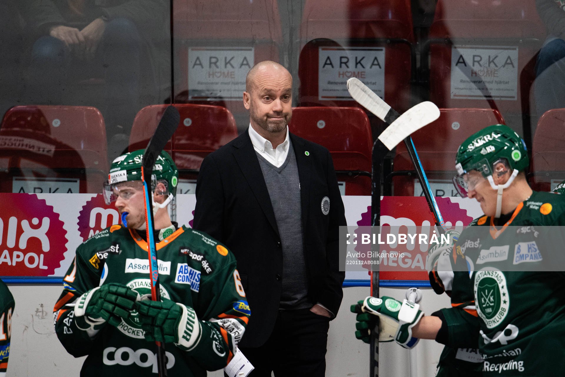 Kristianstads assisterande tränare Peter Johansson
